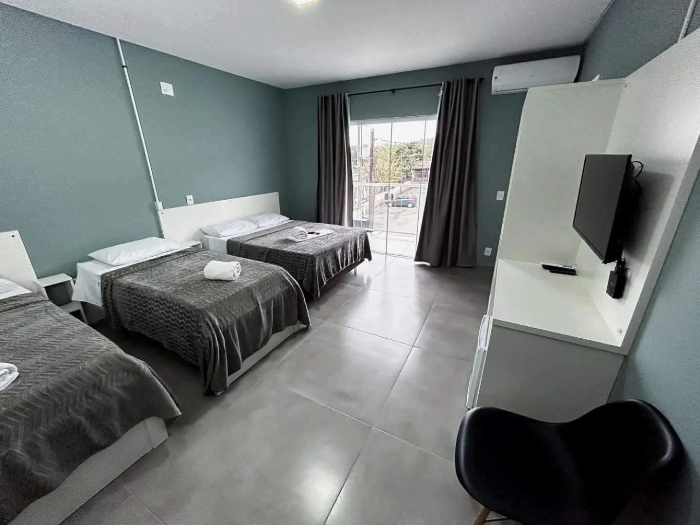 Bed in Pousada da Bia Praia