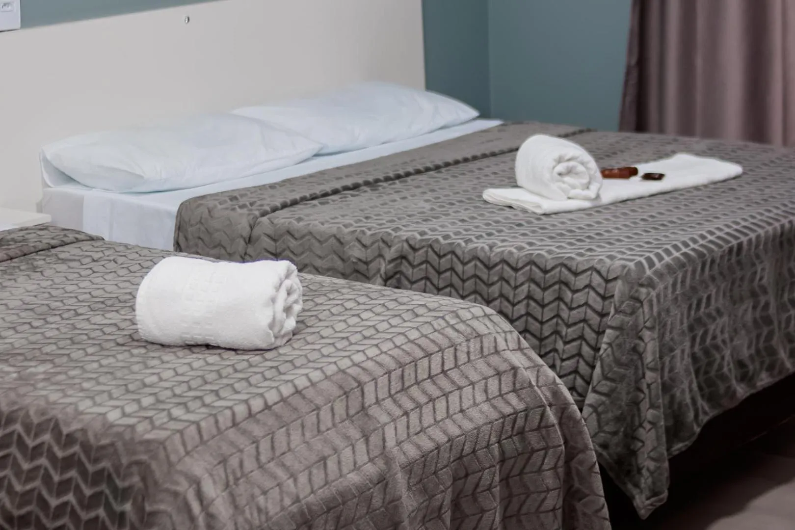 Bed in Pousada da Bia Praia