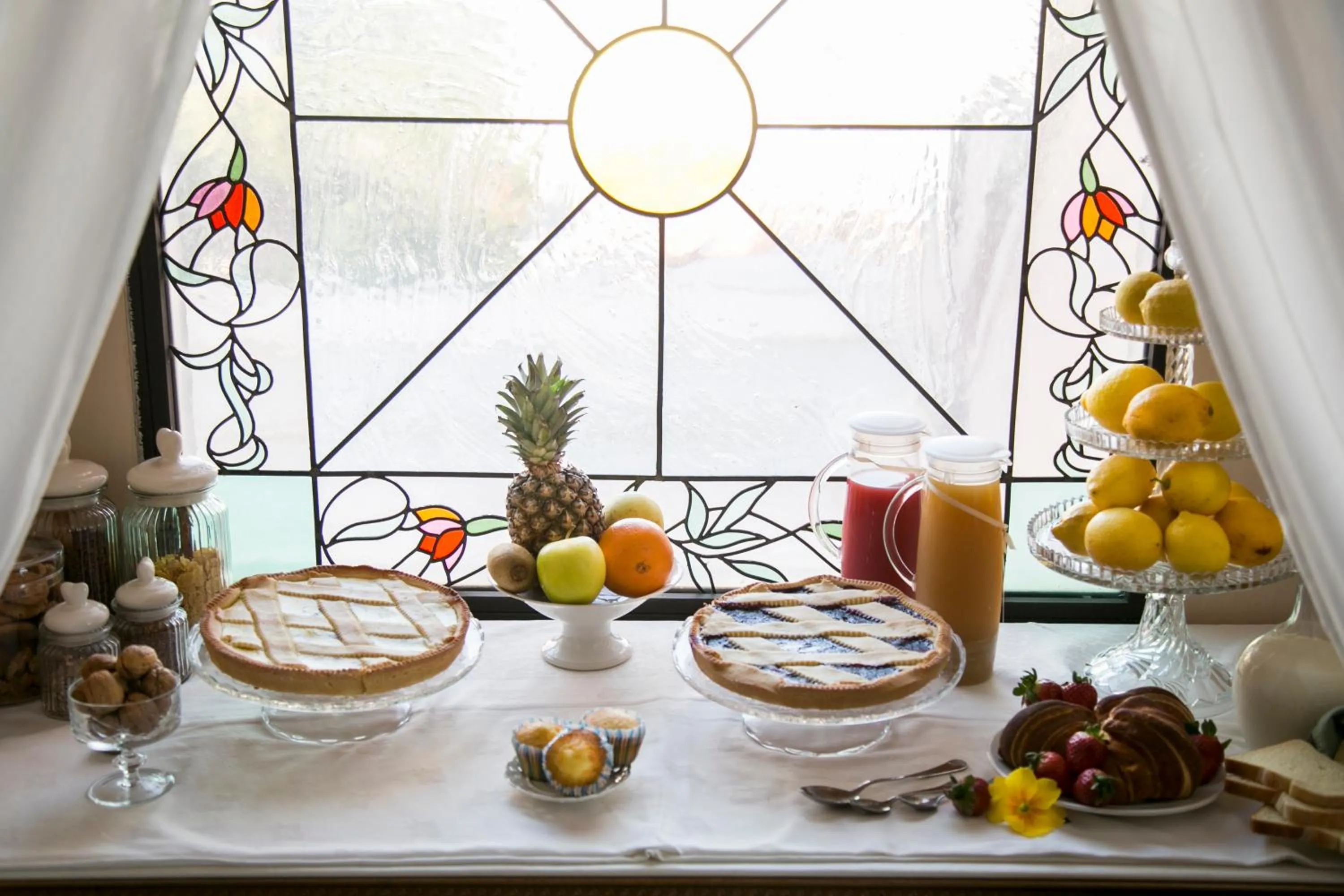 Food and drinks in La Dolce Vista - B&B di Charme