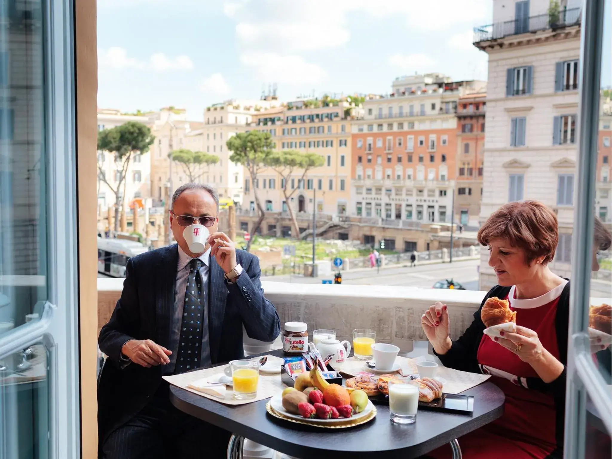 Food close-up in Lh Royal Suites Terrace Food close-up in Lh Royal Suites Terrace