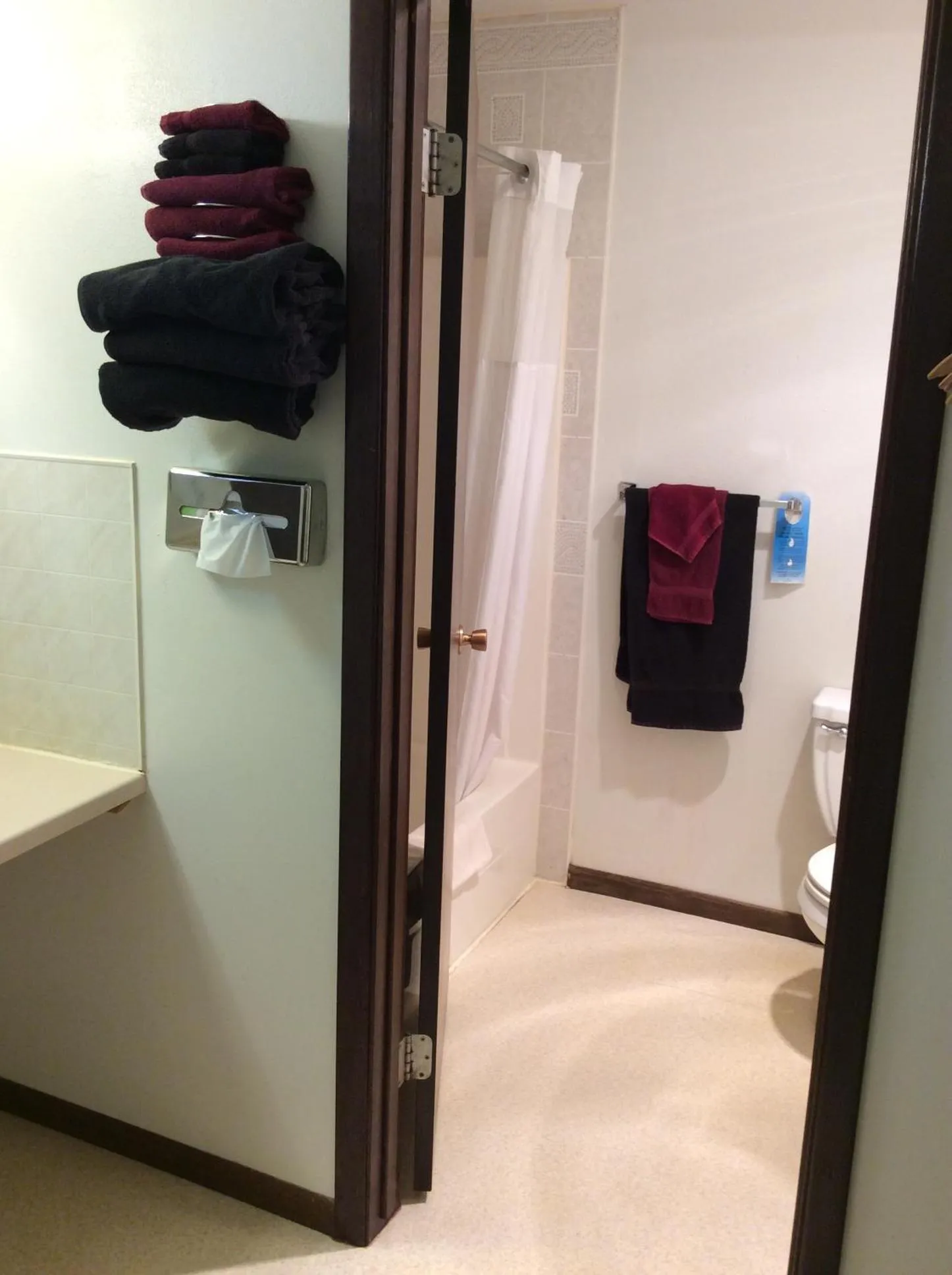 Bathroom in Sports Club Motel