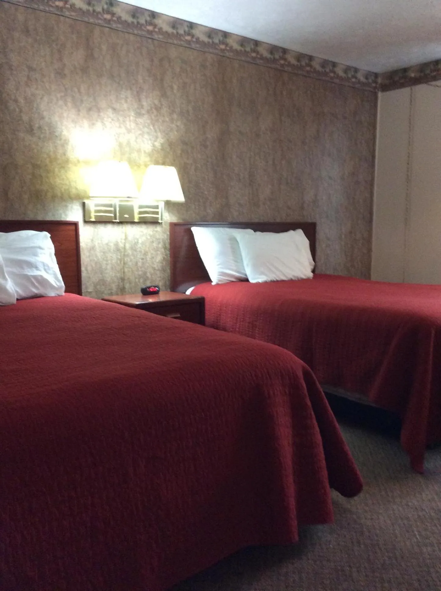 Bed in Sports Club Motel