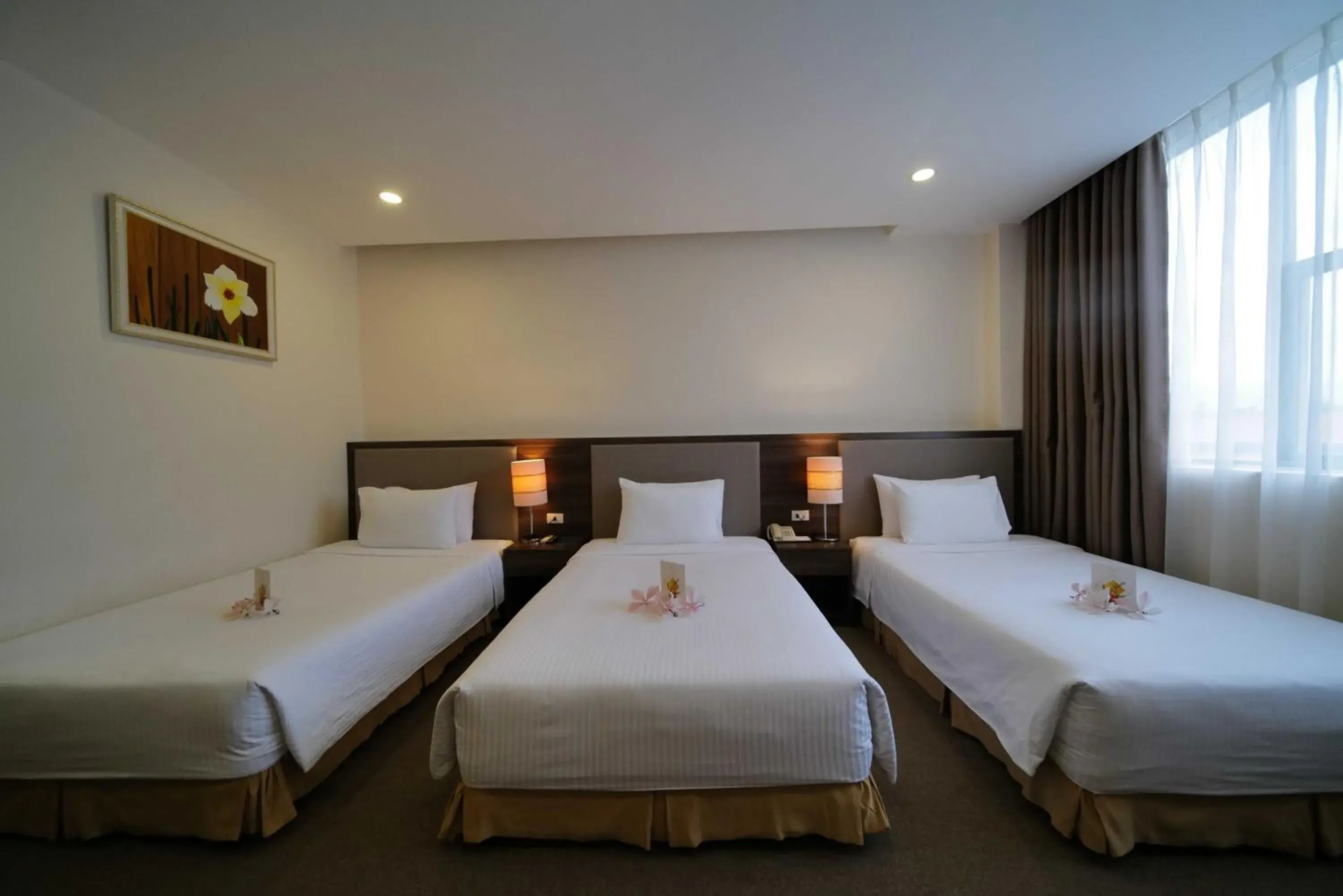 Bed in Mường Thanh Grand Dien Bien Phu Hotel Bed in Mường Thanh Grand Dien Bien Phu Hotel