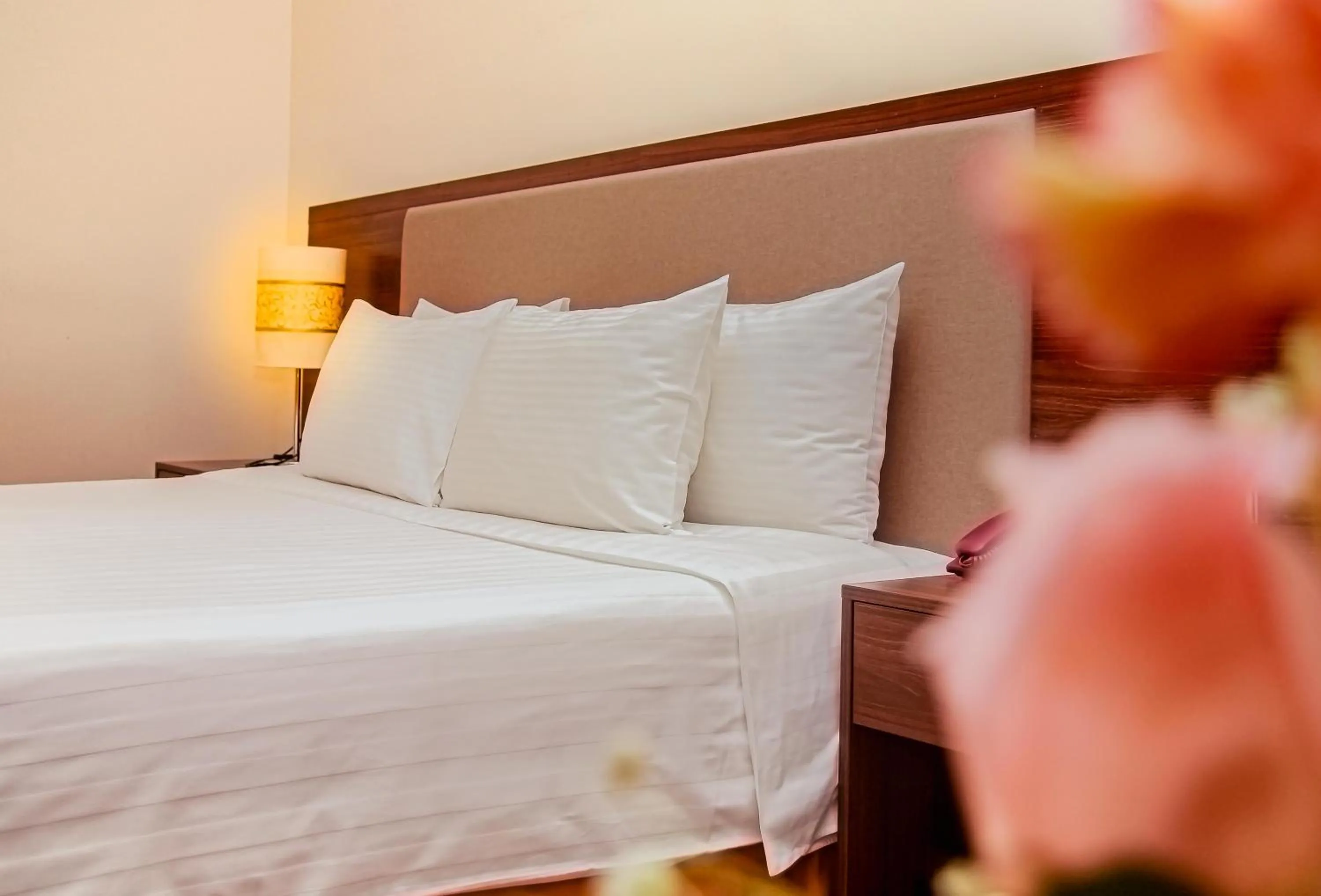 Bed in Mường Thanh Grand Dien Bien Phu Hotel