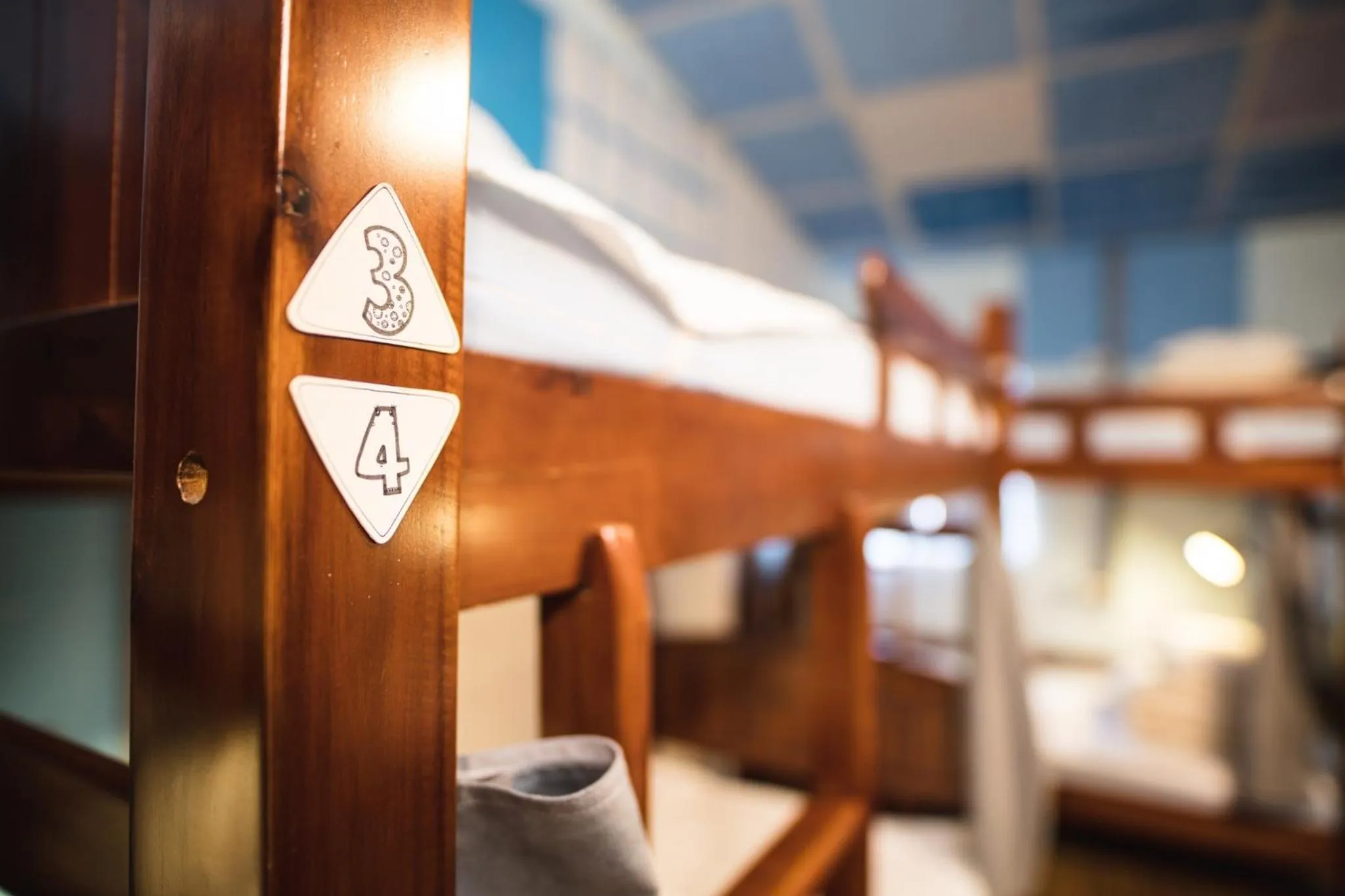 Bed in On My Way Jiufen Hostel 途中九份青旅民宿