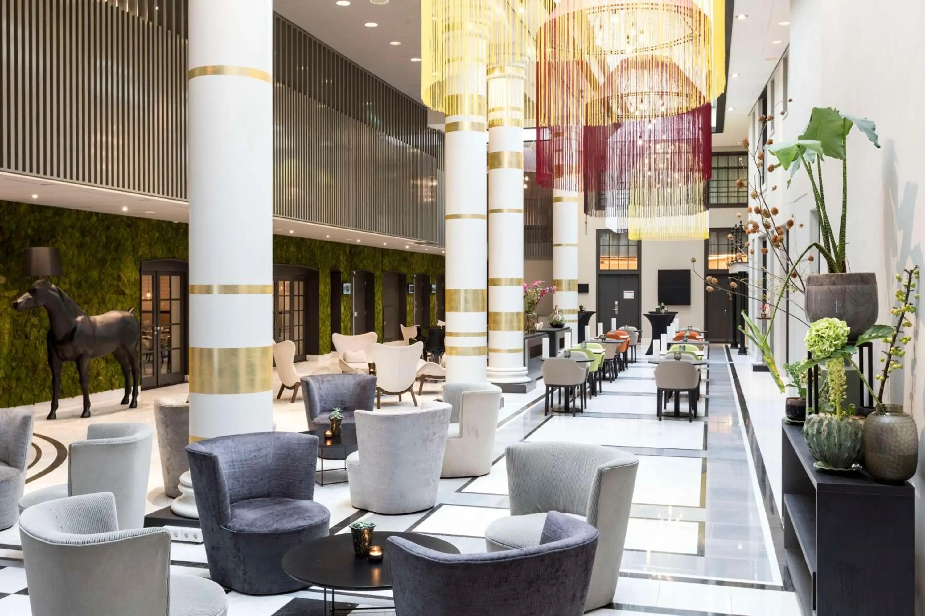 Lobby or reception in NH Collection Amsterdam Barbizon Palace Lobby or reception in NH Collection Amsterdam Barbizon Palace