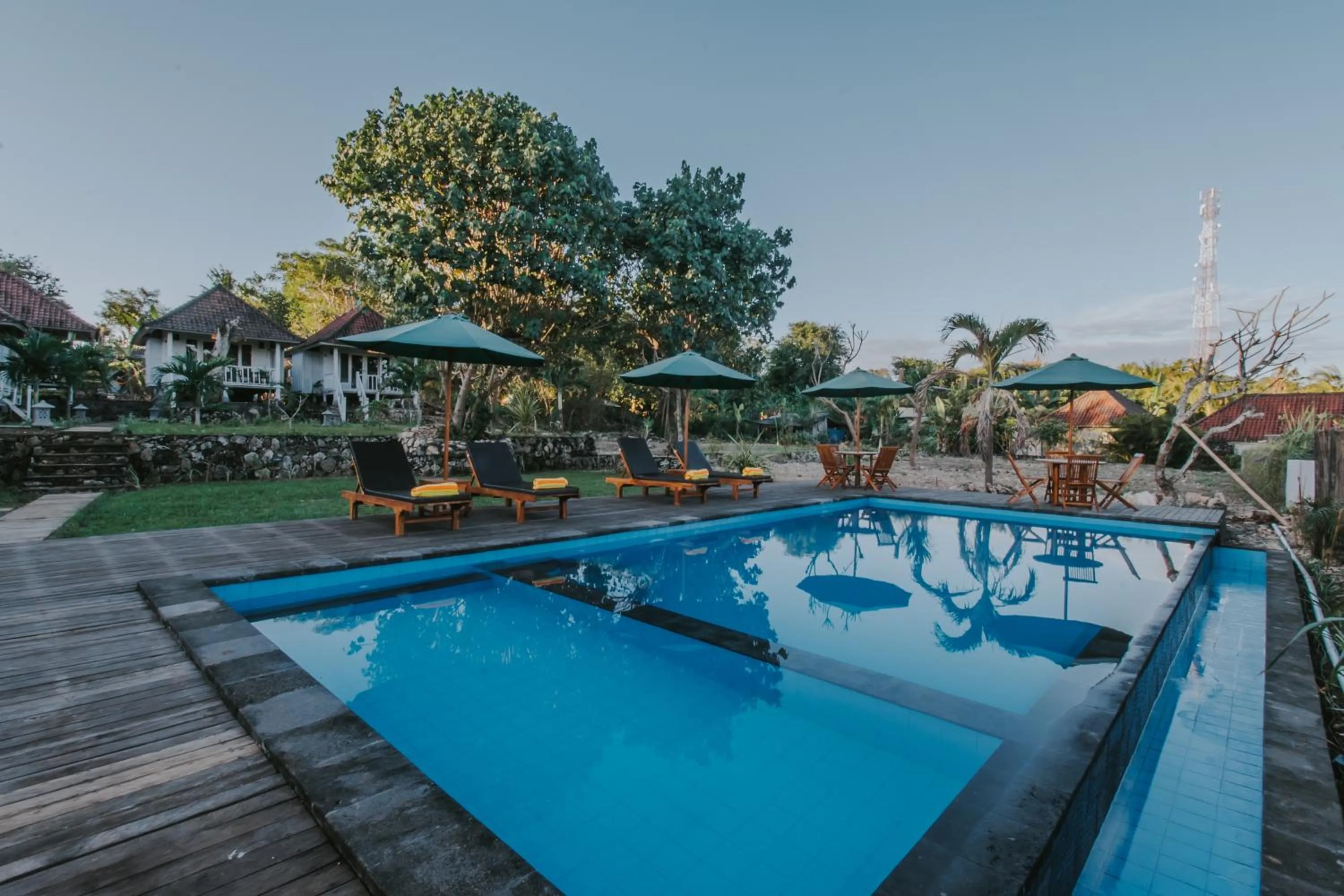 Day in Paluh Beach Huts