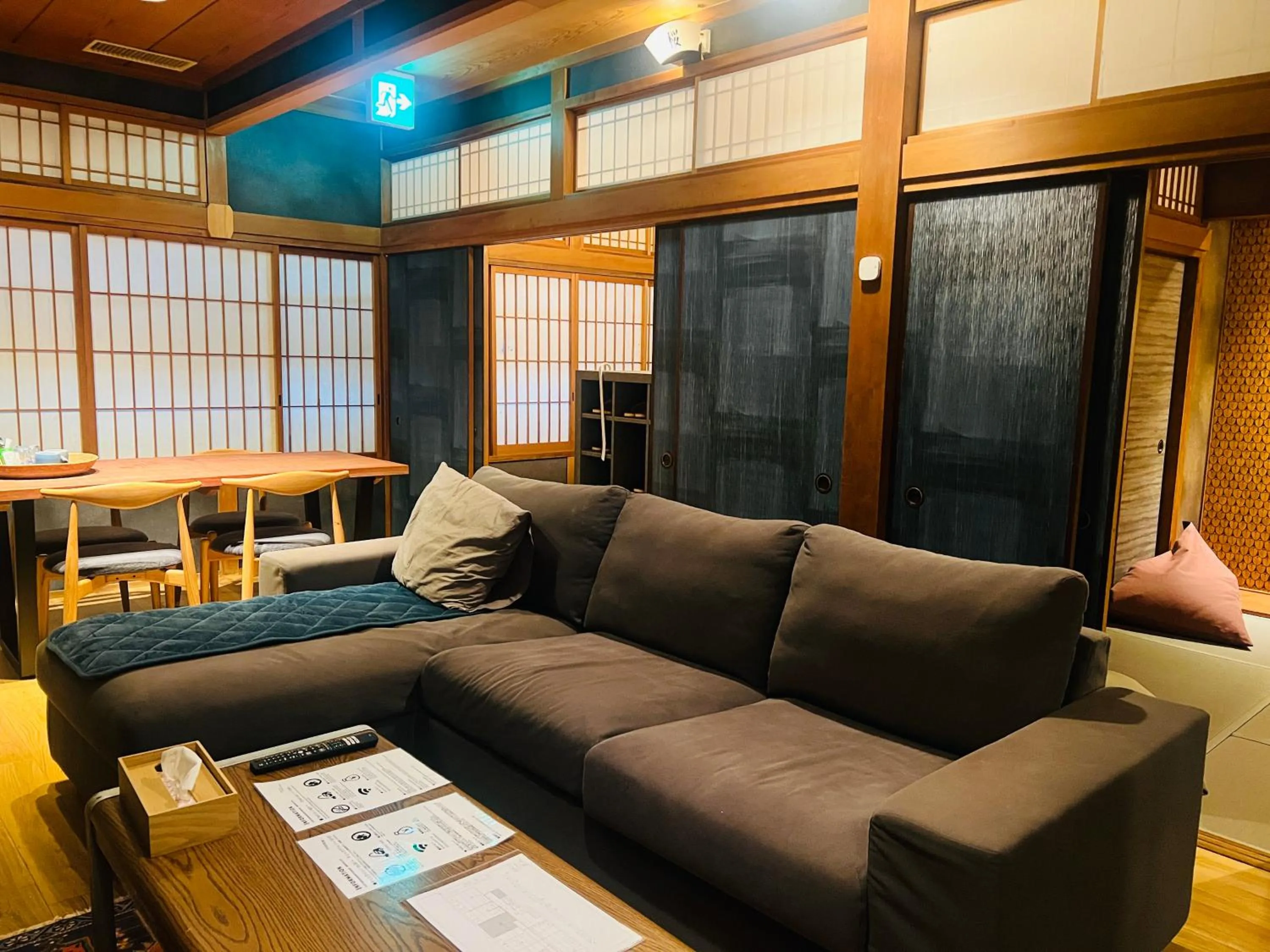 Living room in SIDOU 　INN