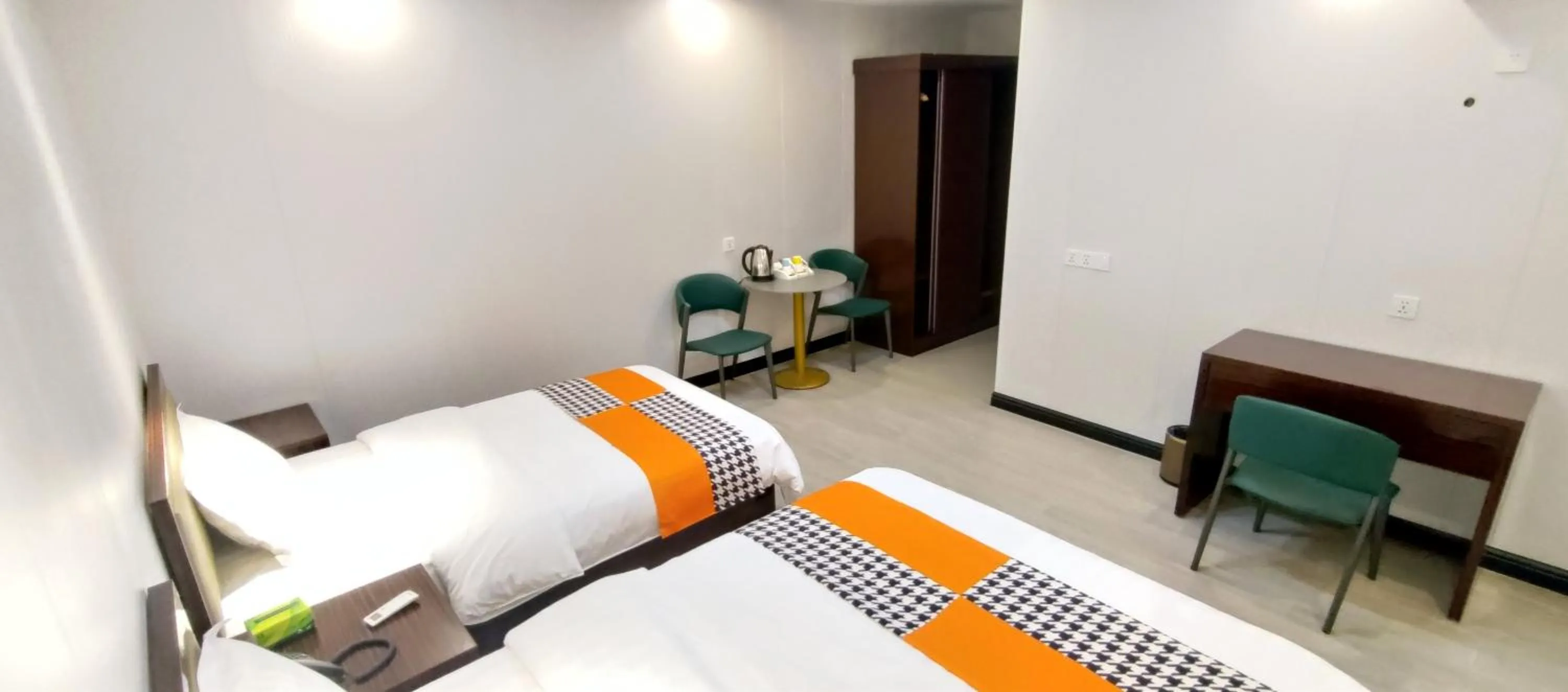 Bed in Sky Garden Hotel