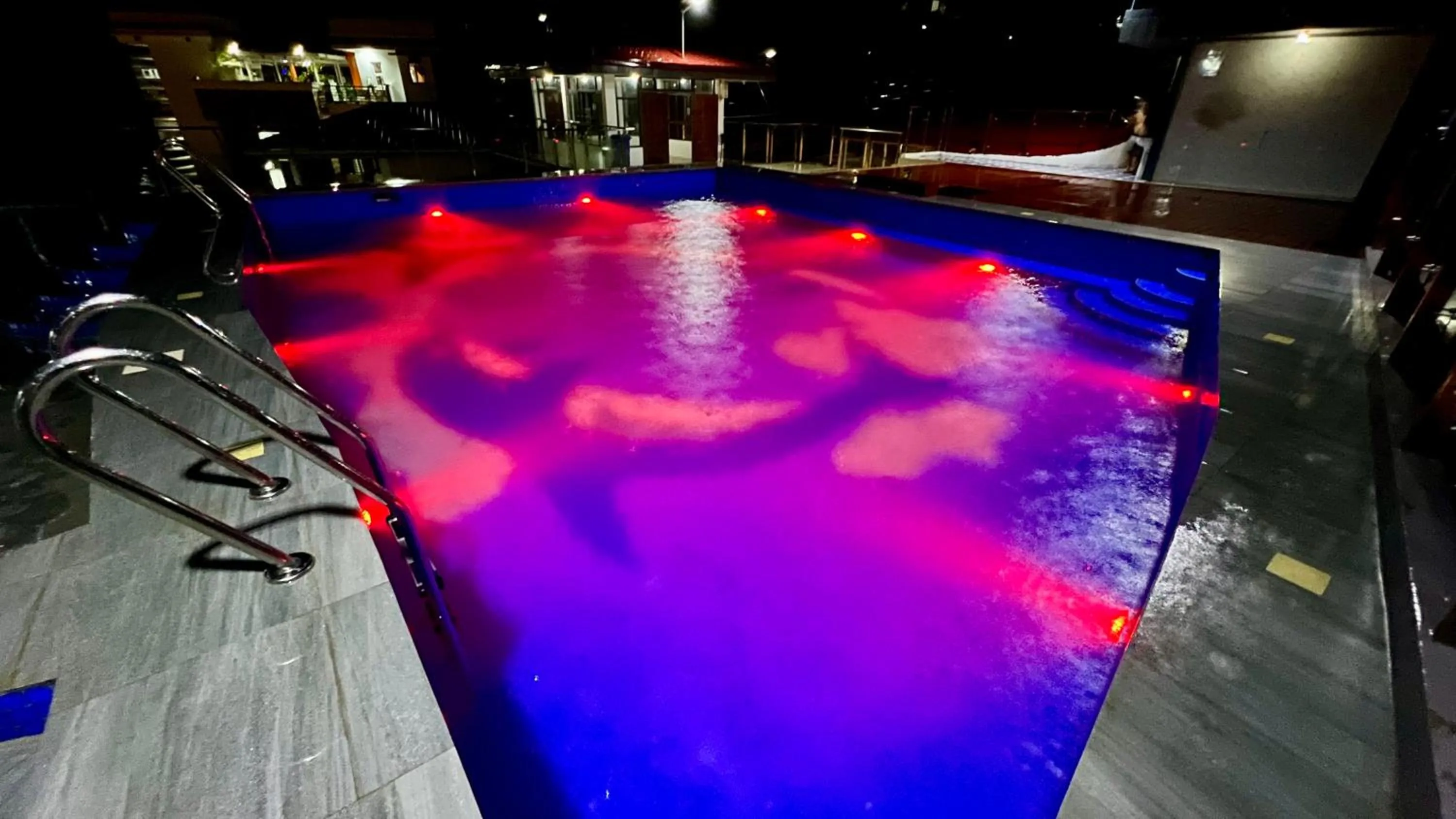 Pool view in Sky Garden Hotel