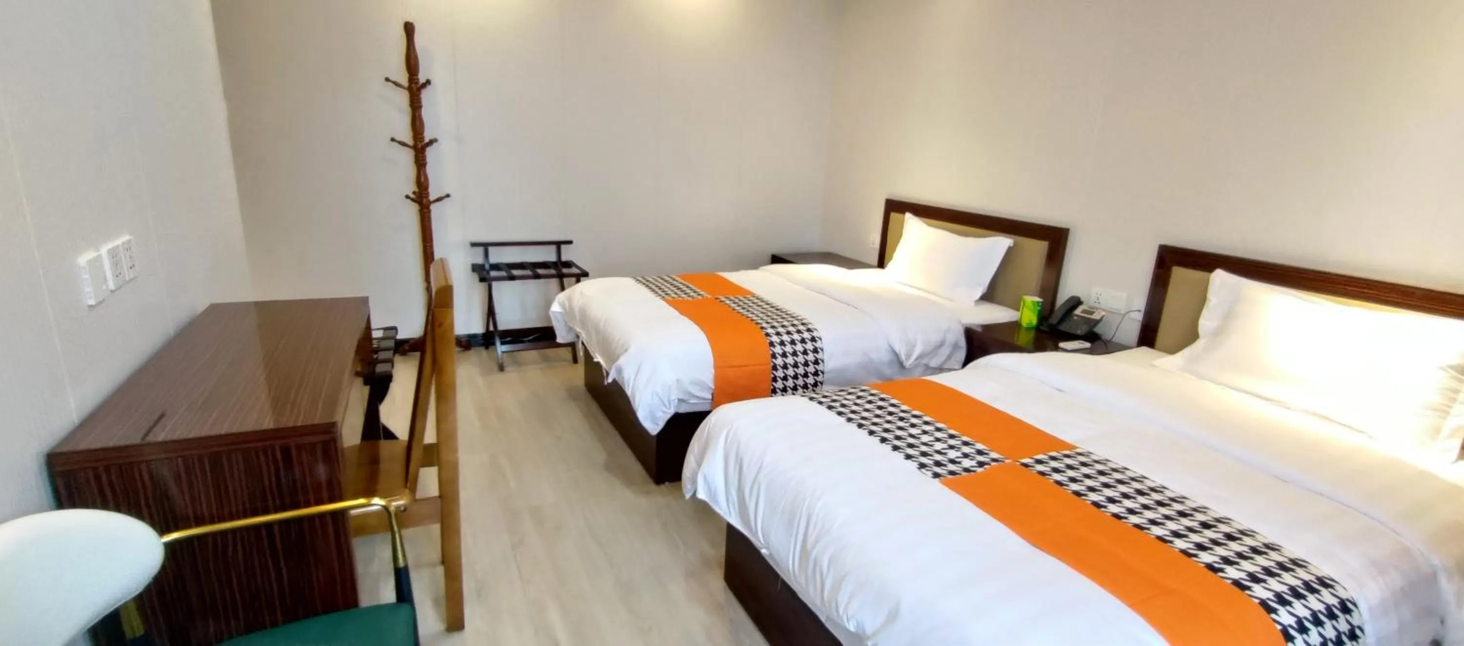 Bed in Sky Garden Hotel