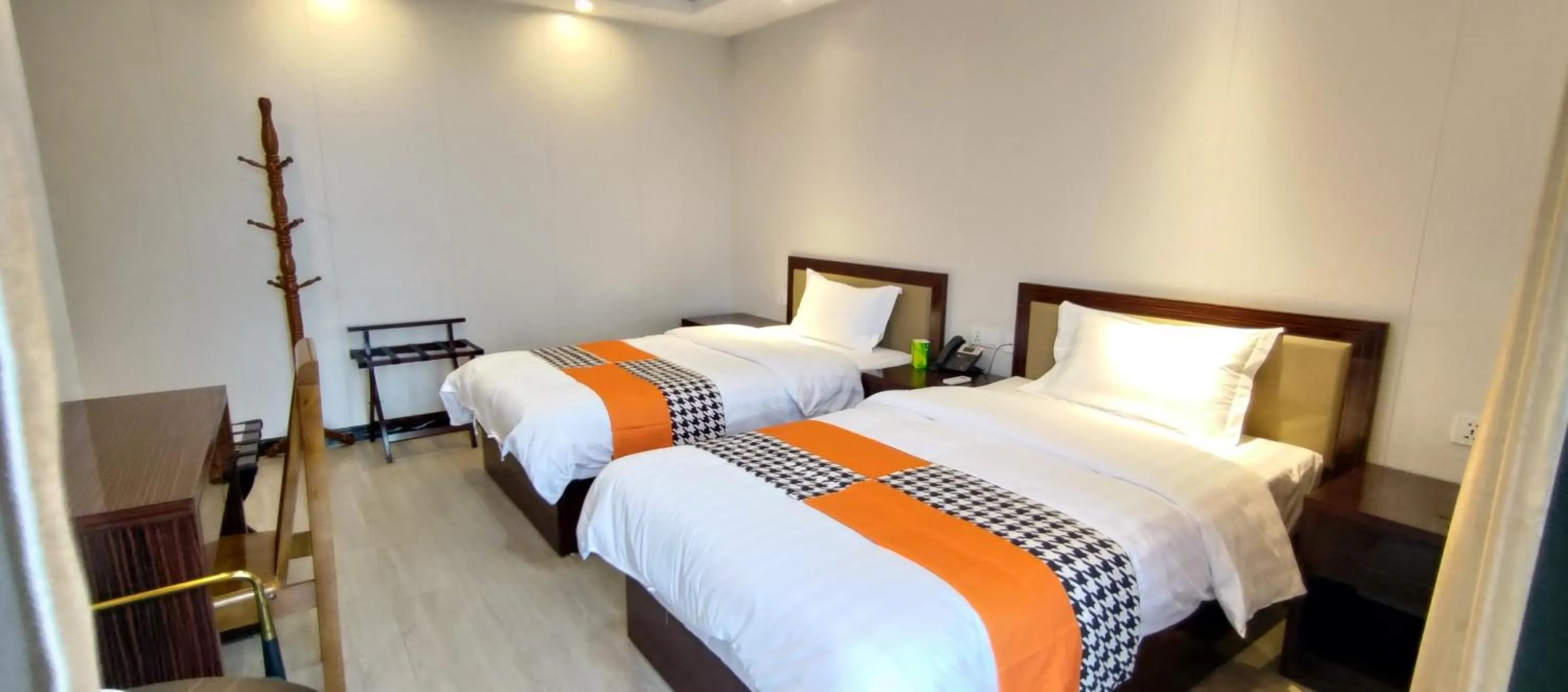 Bed in Sky Garden Hotel