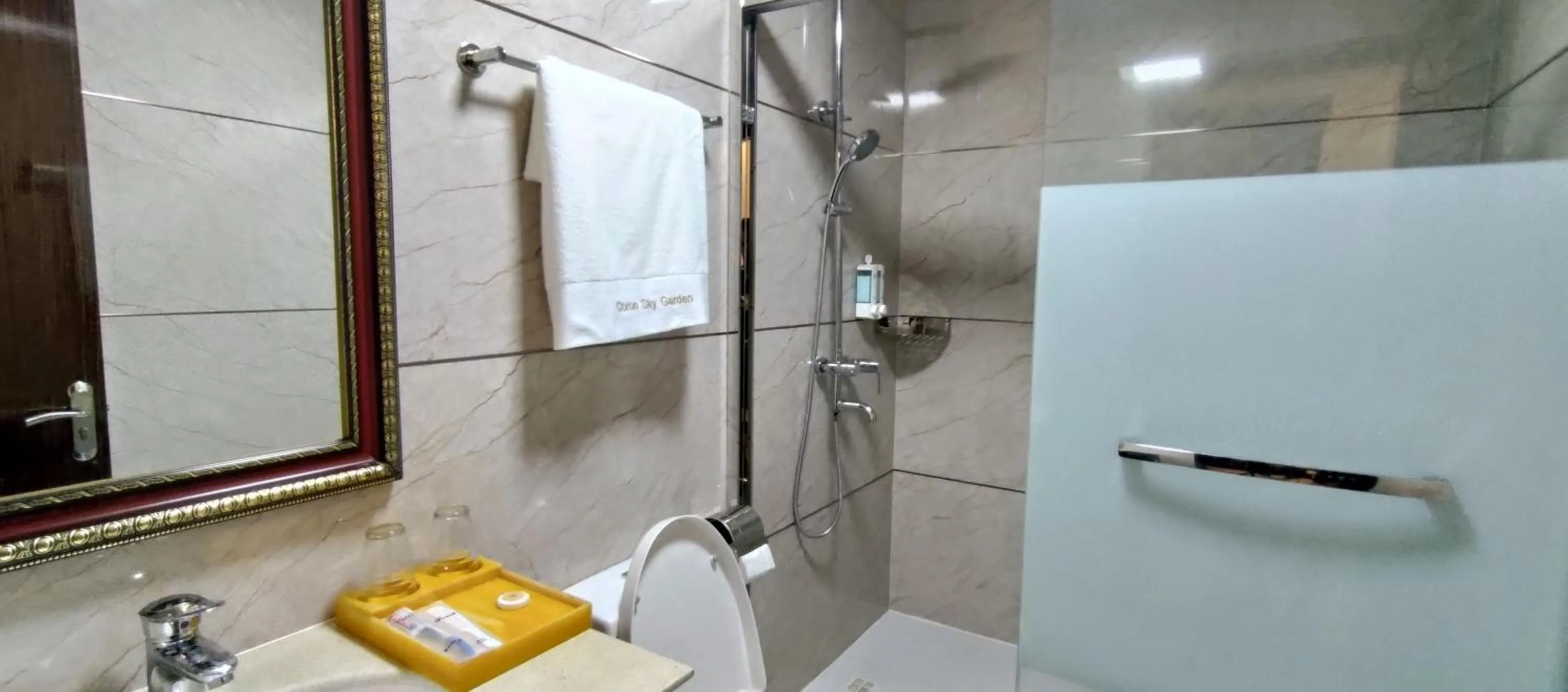 Bathroom in Sky Garden Hotel