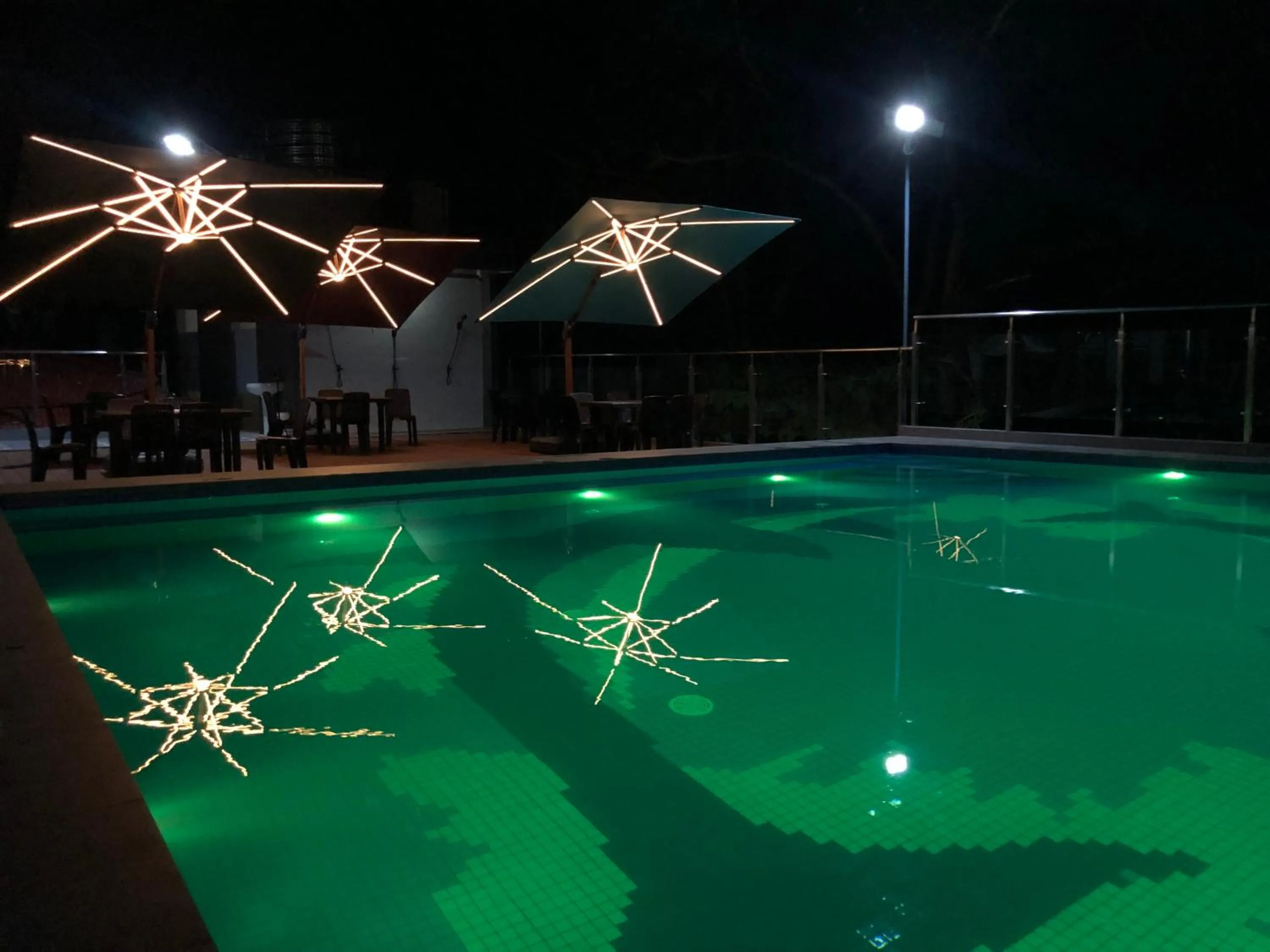 Night in Sky Garden Hotel