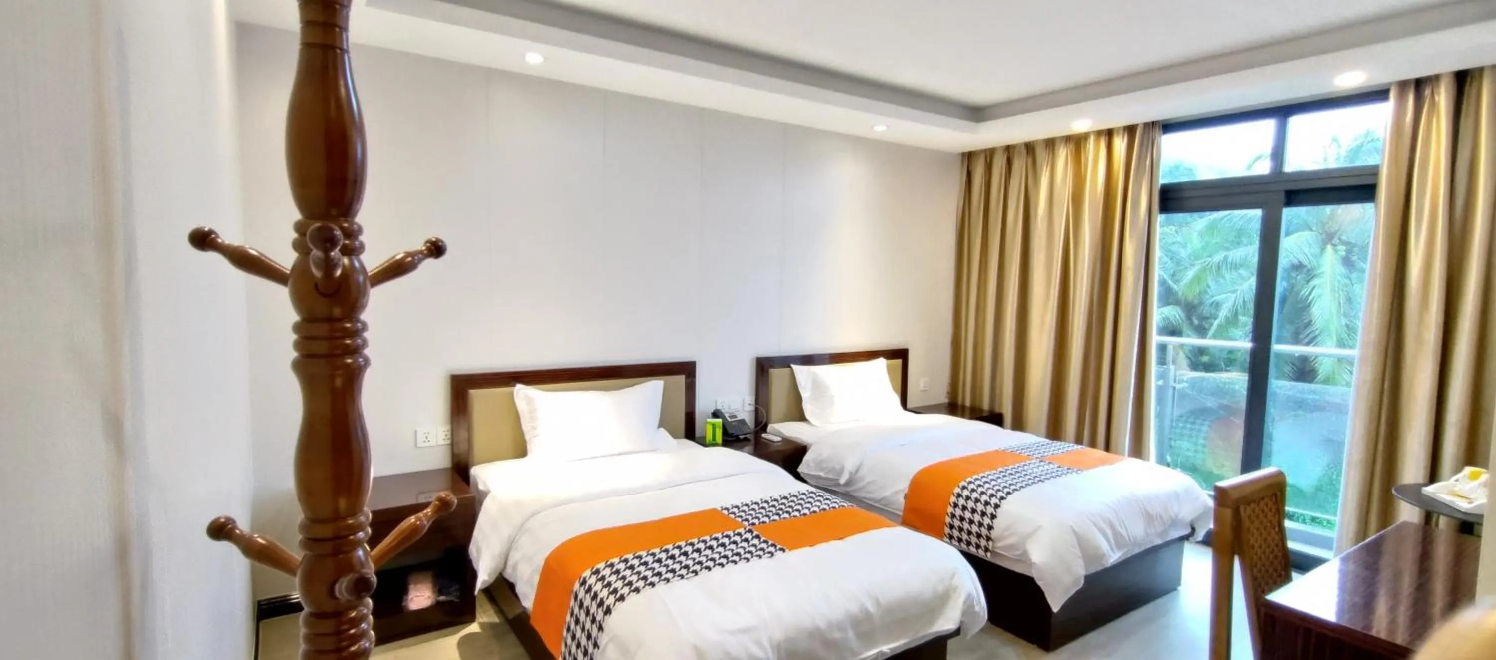 Photo of the whole room, Bed in Sky Garden Hotel