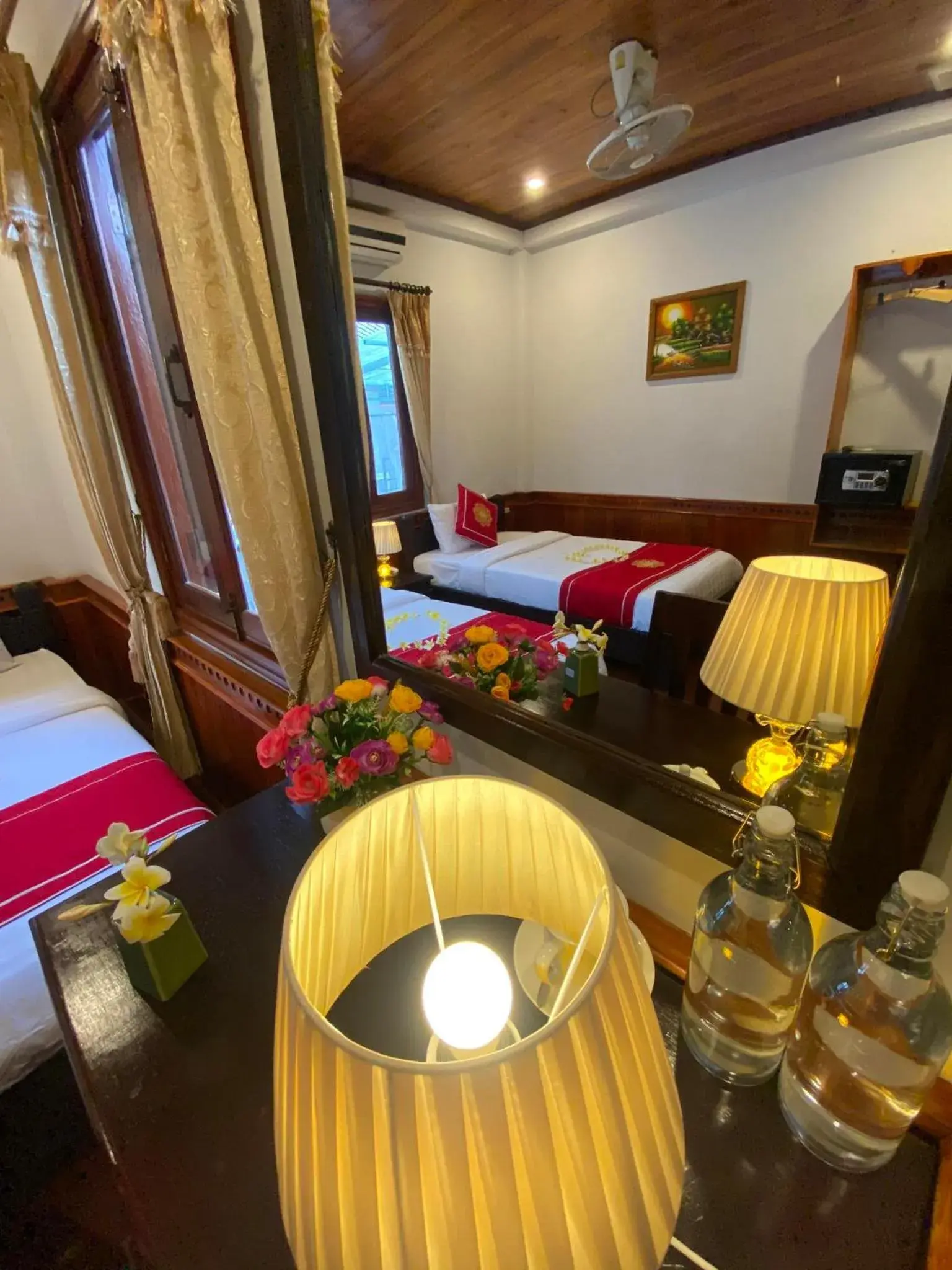 Bed in Golden Lotus Boutique Hotel Bed in Golden Lotus Boutique Hotel