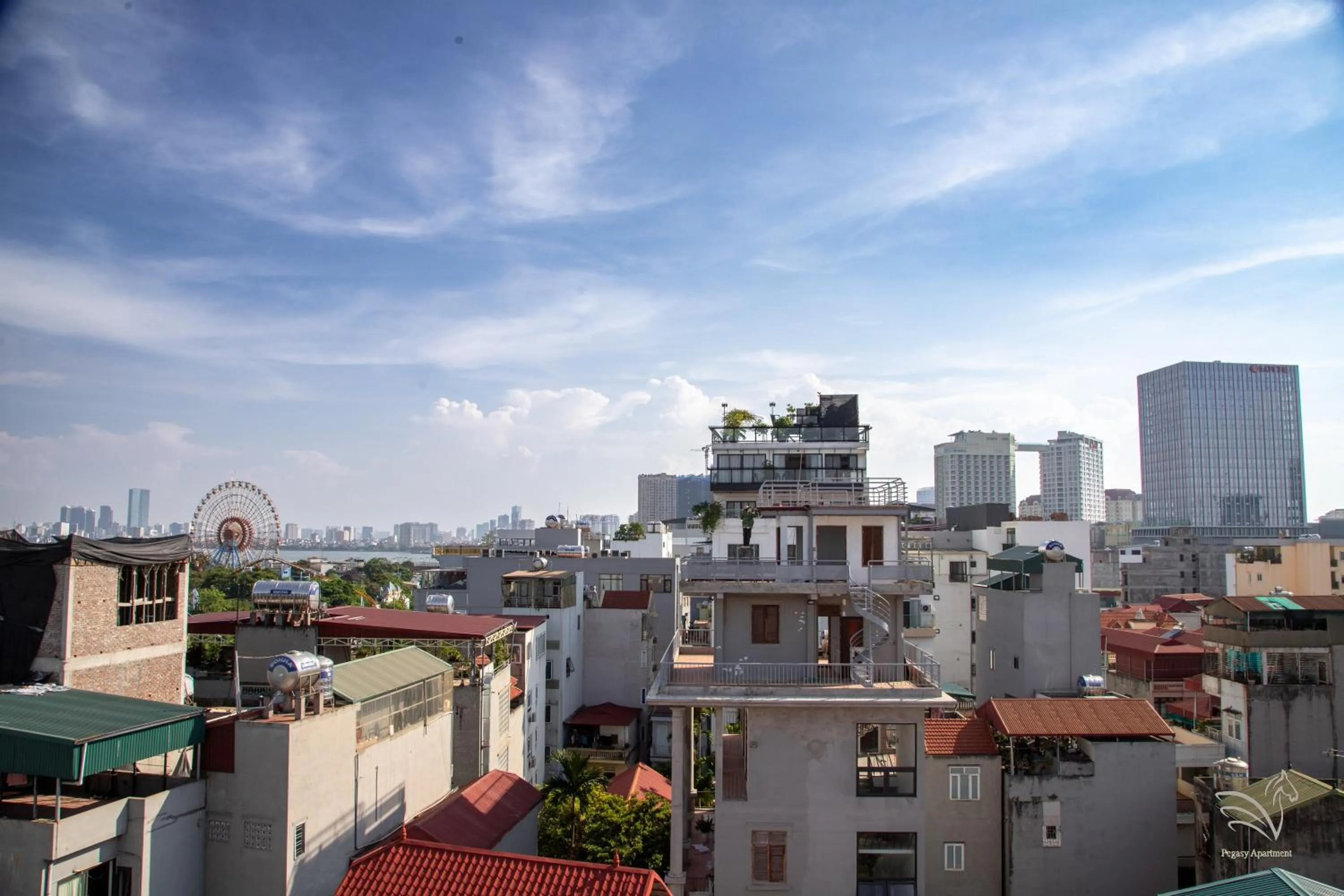 City view in Central Westlake Residence 2 - By Pegasy Group