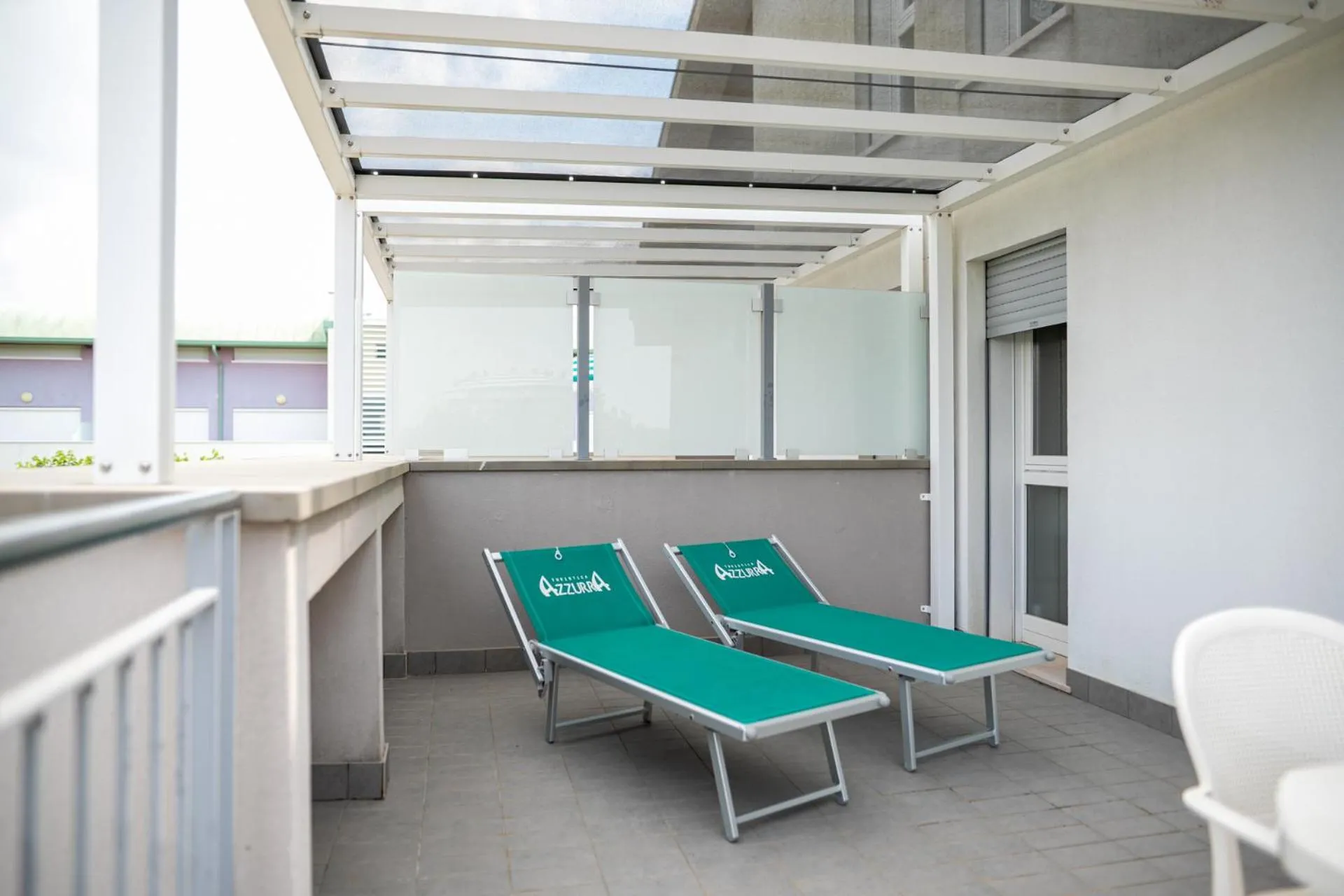 sunbed in Casa la Celeste