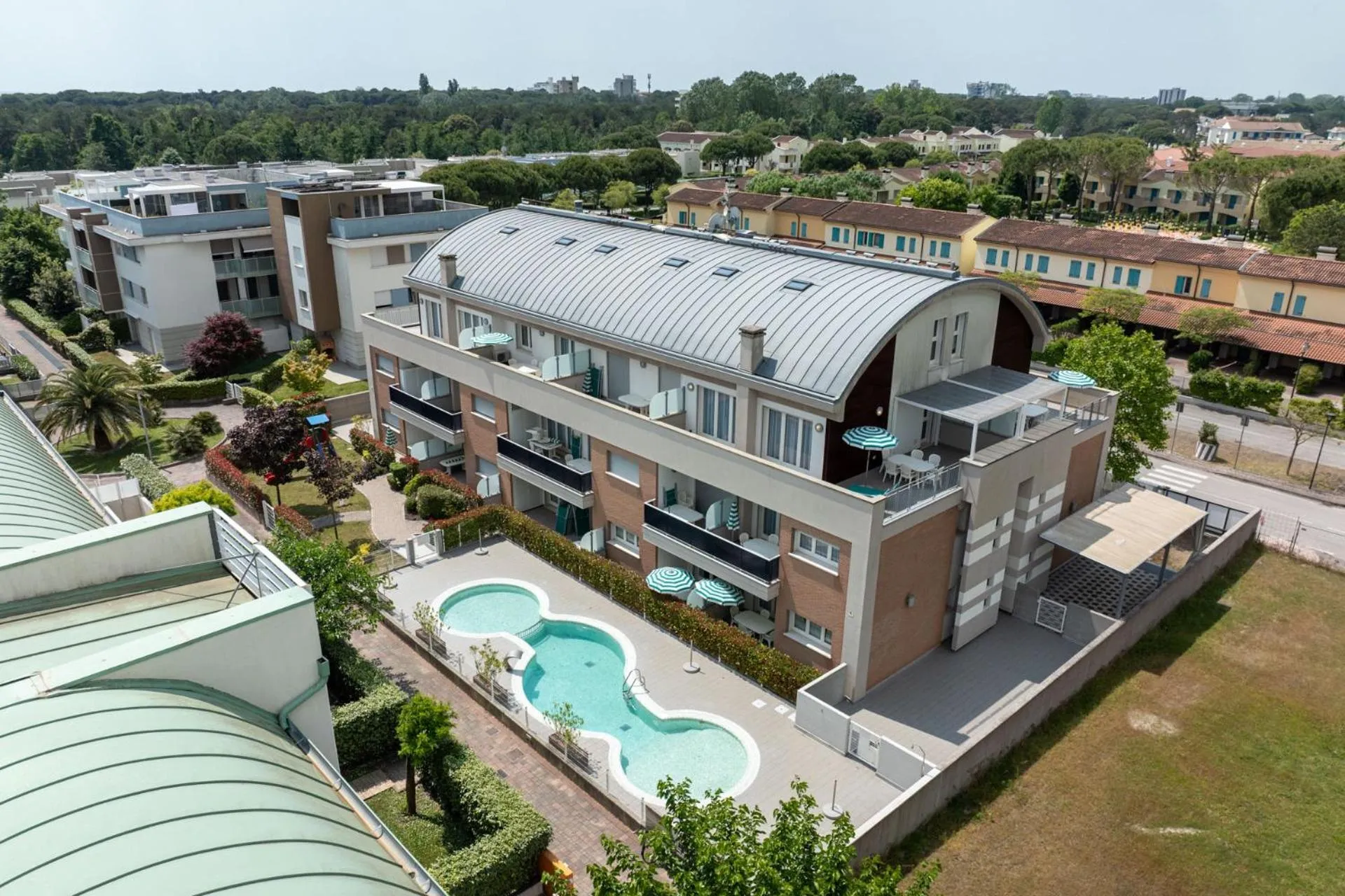 Bird's eye view in Casa la Celeste