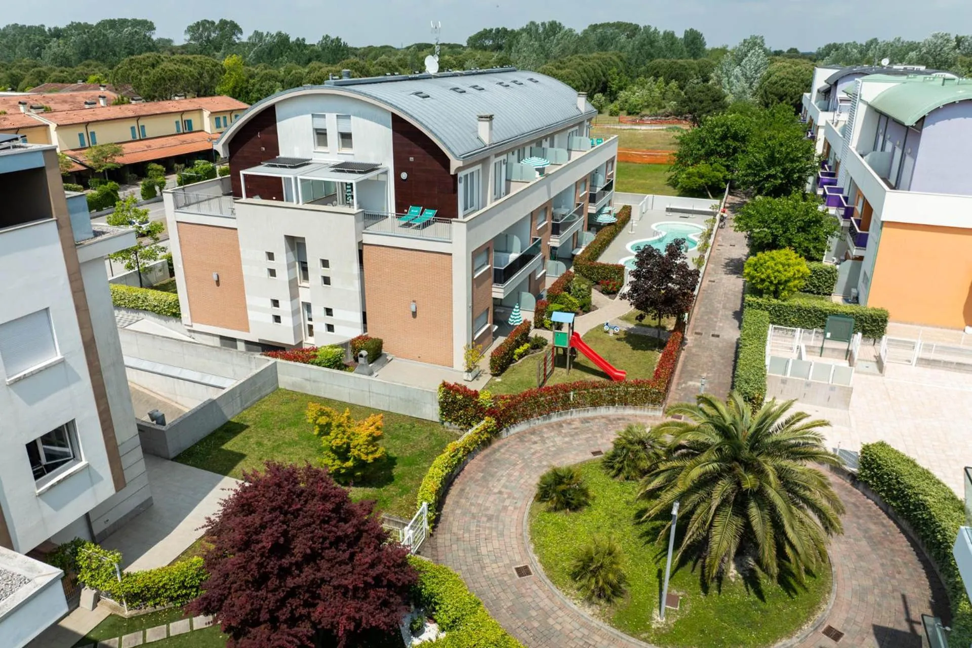 Bird's eye view in Casa la Celeste