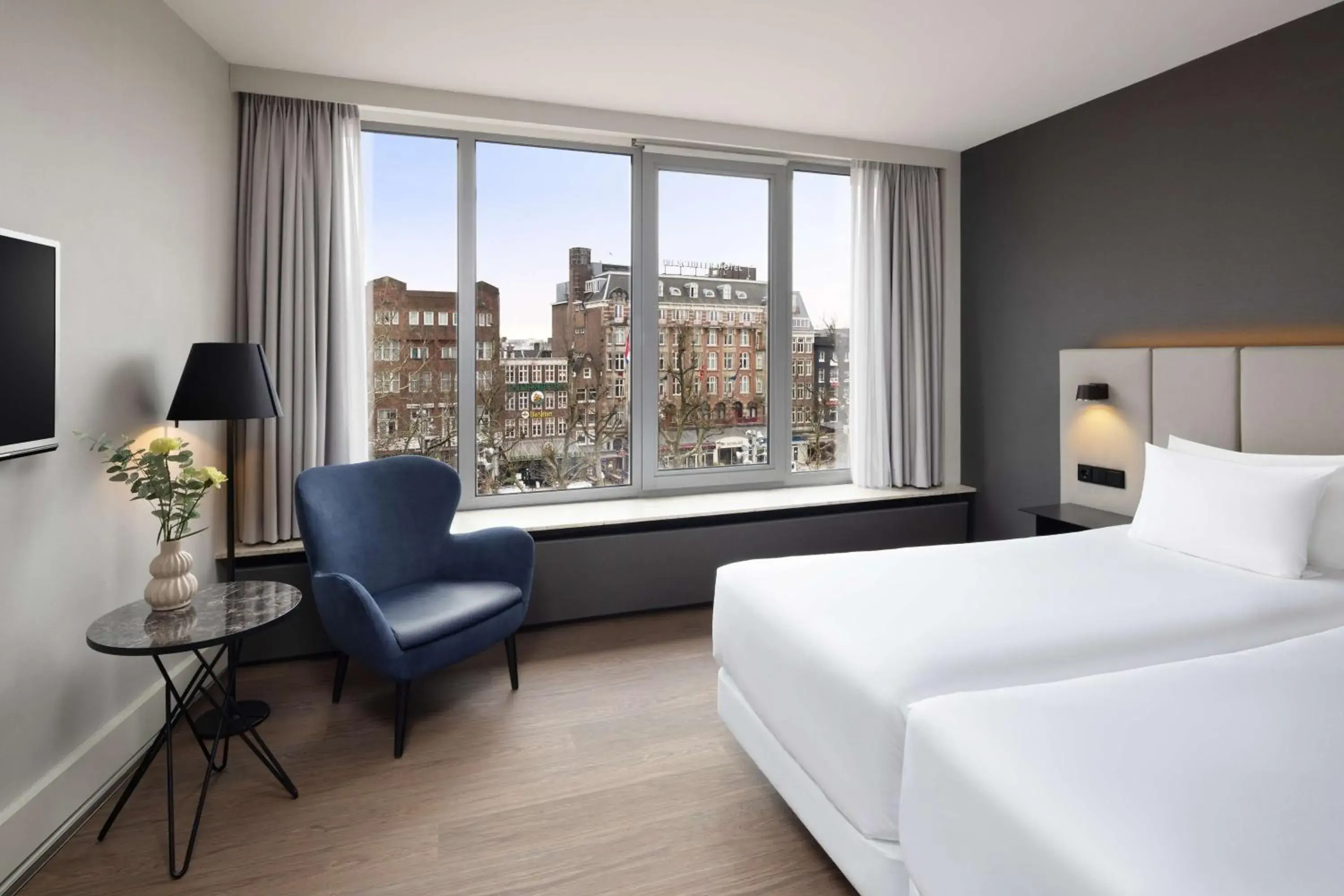 Bedroom, Bed in NH Amsterdam Caransa Bedroom, Bed in NH Amsterdam Caransa