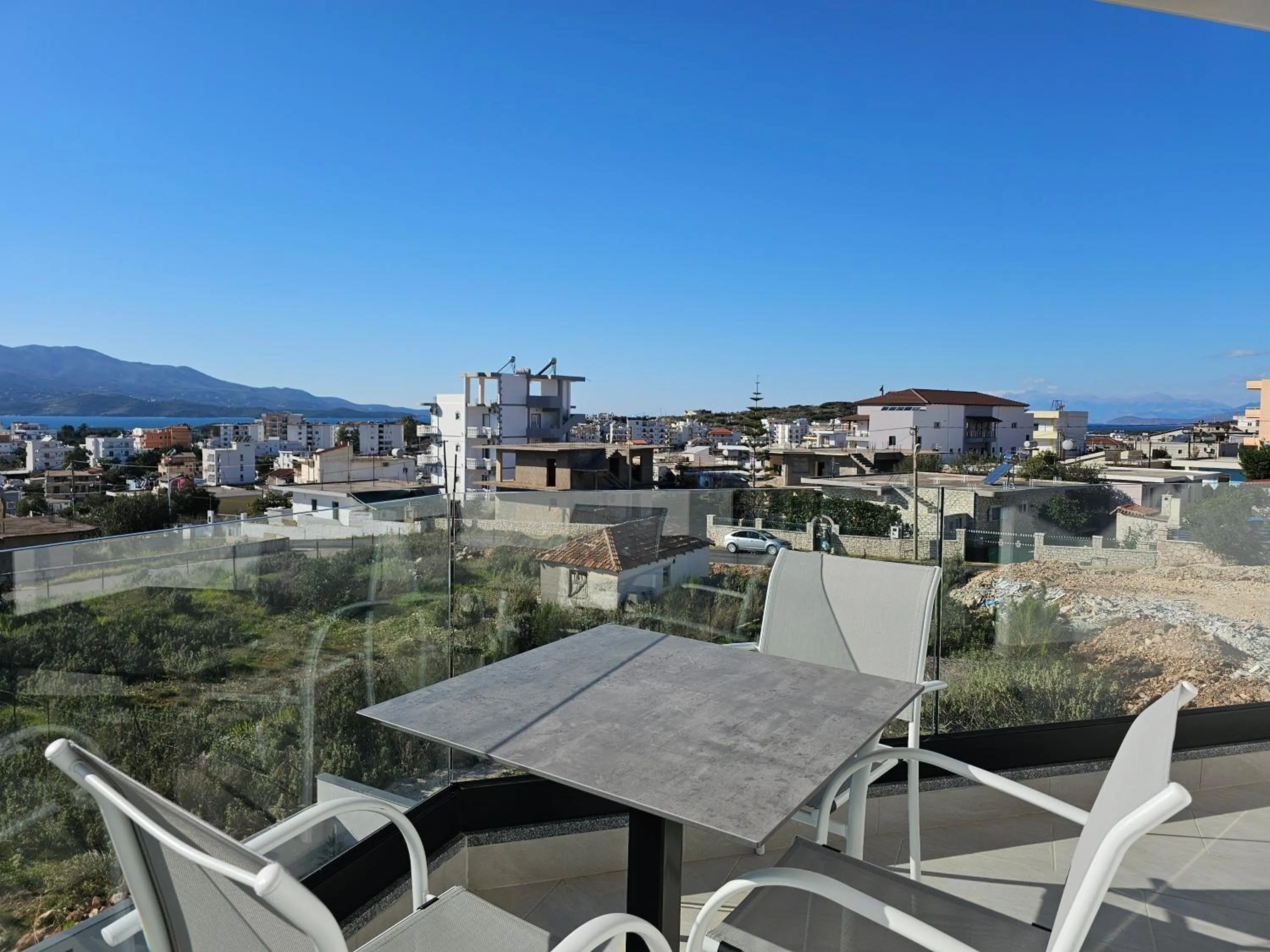 Balcony/Terrace in Adele Hotel Ksamil