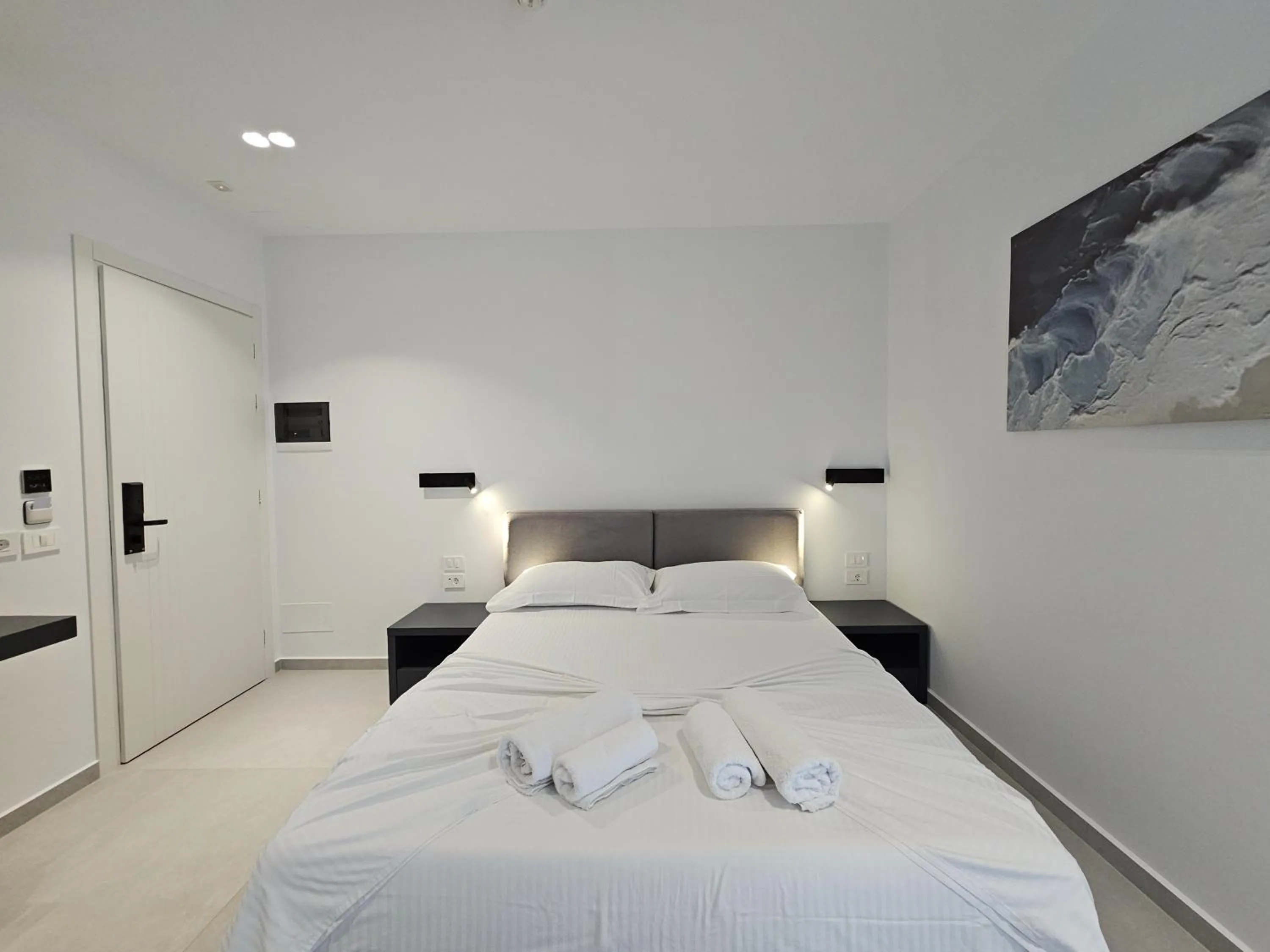 Bedroom, Bed in Adele Hotel Ksamil