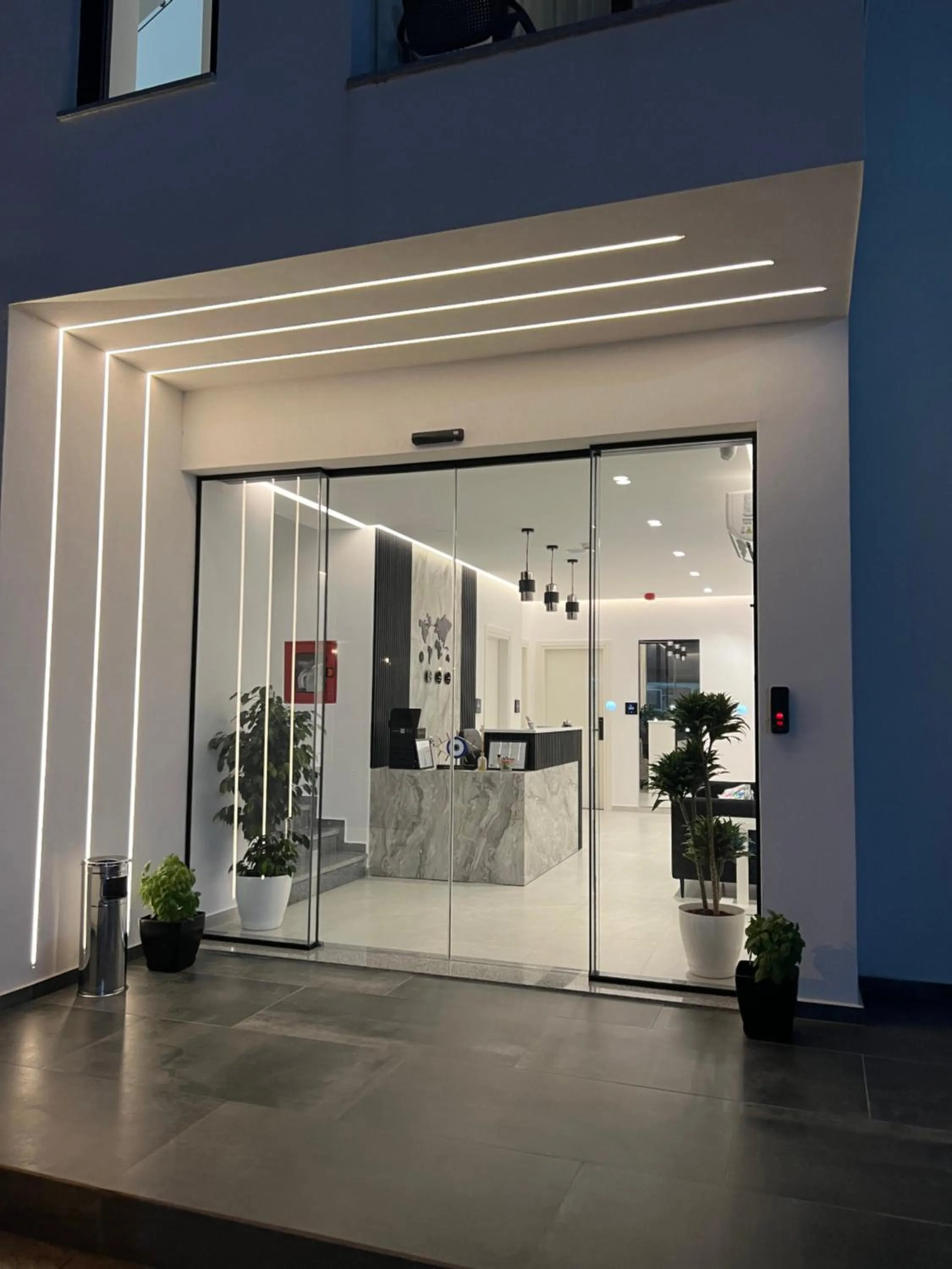 Facade/entrance in Adele Hotel Ksamil