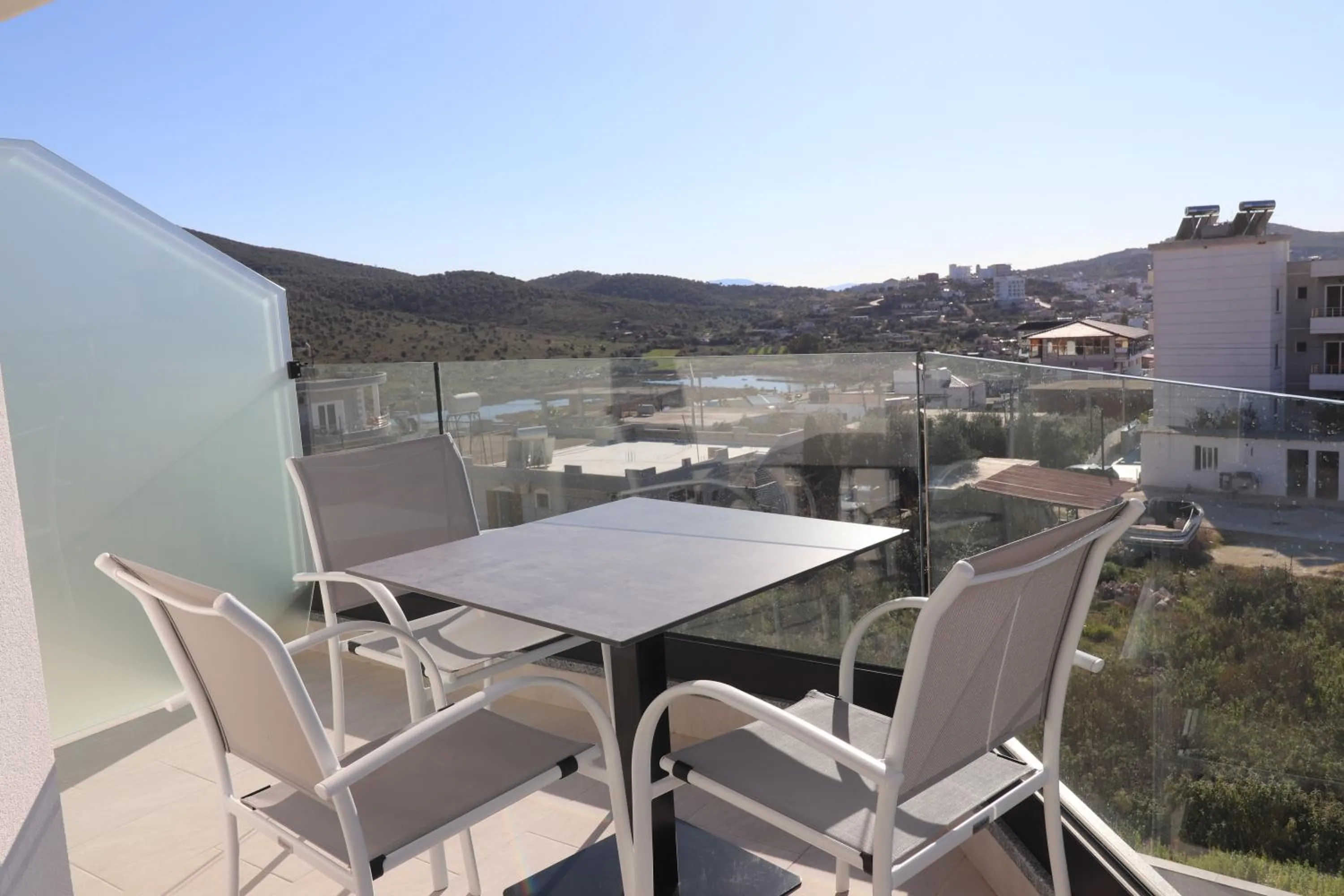 Balcony/Terrace in Adele Hotel Ksamil