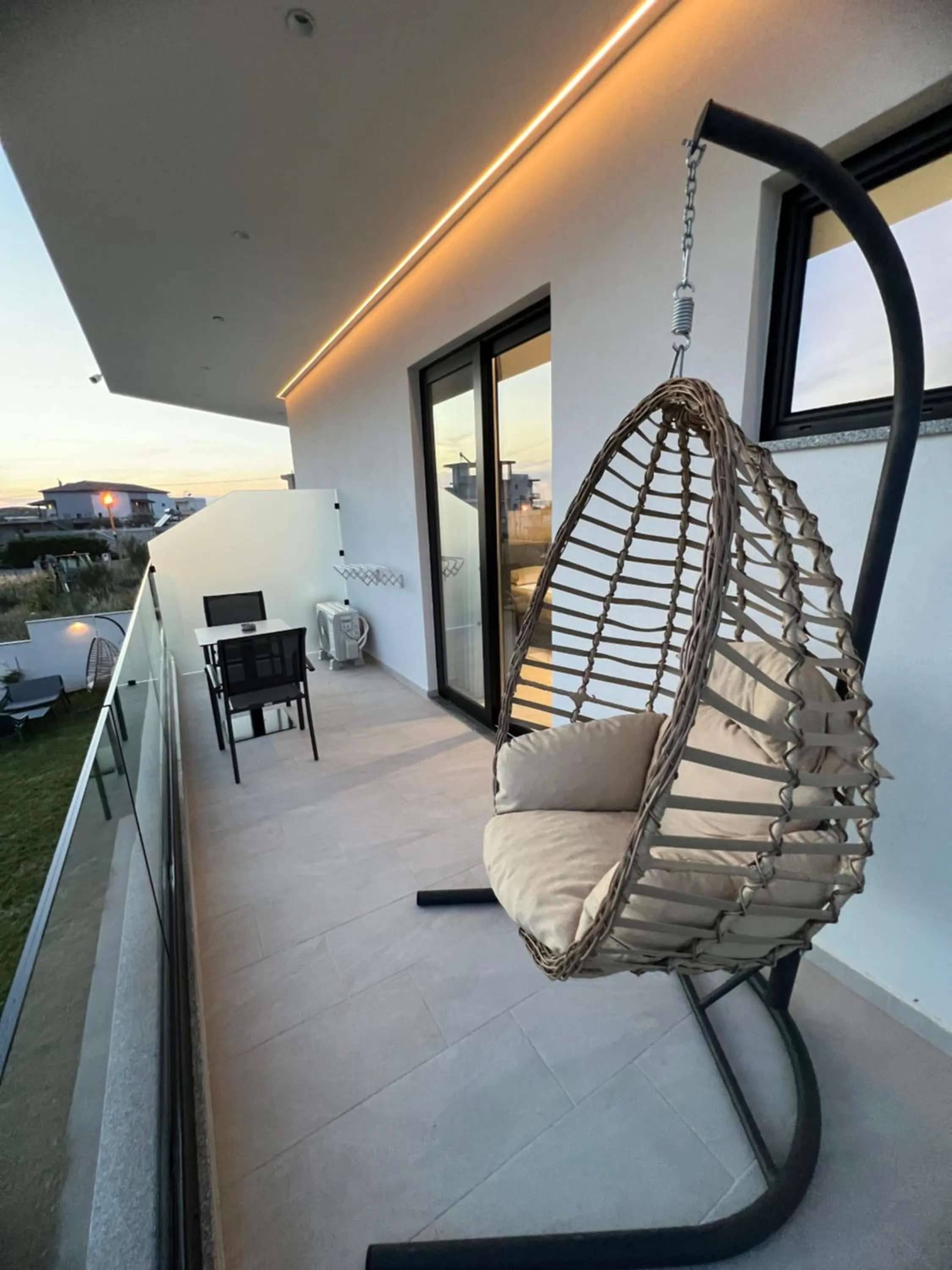 Balcony/Terrace in Adele Hotel Ksamil