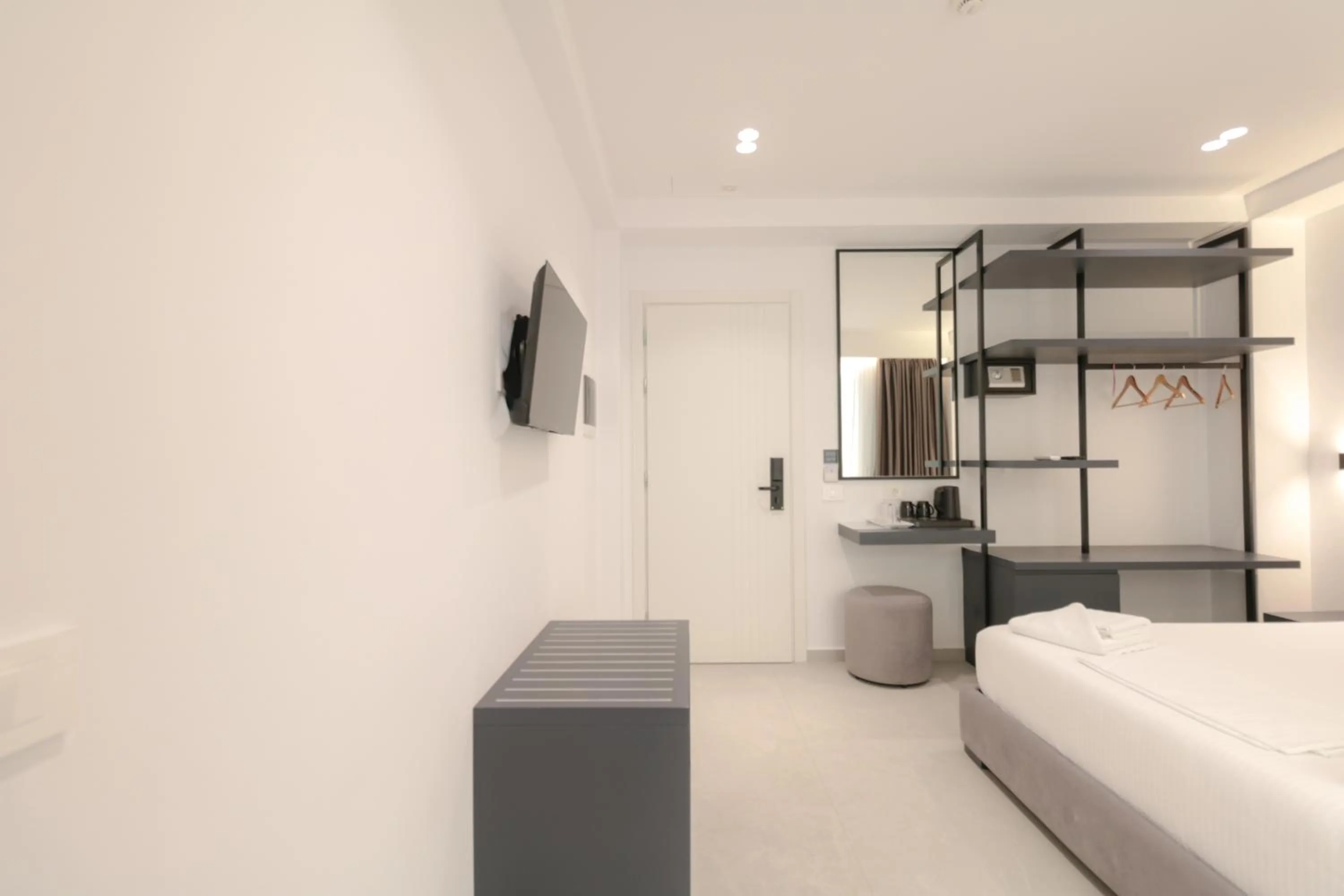 Bed in Adele Hotel Ksamil