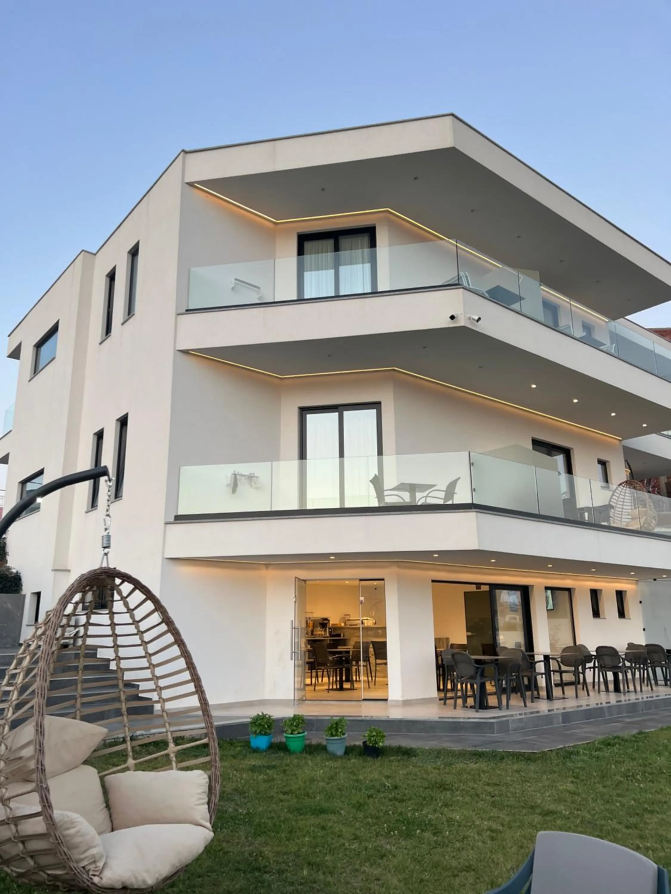 Property building in Adele Hotel Ksamil