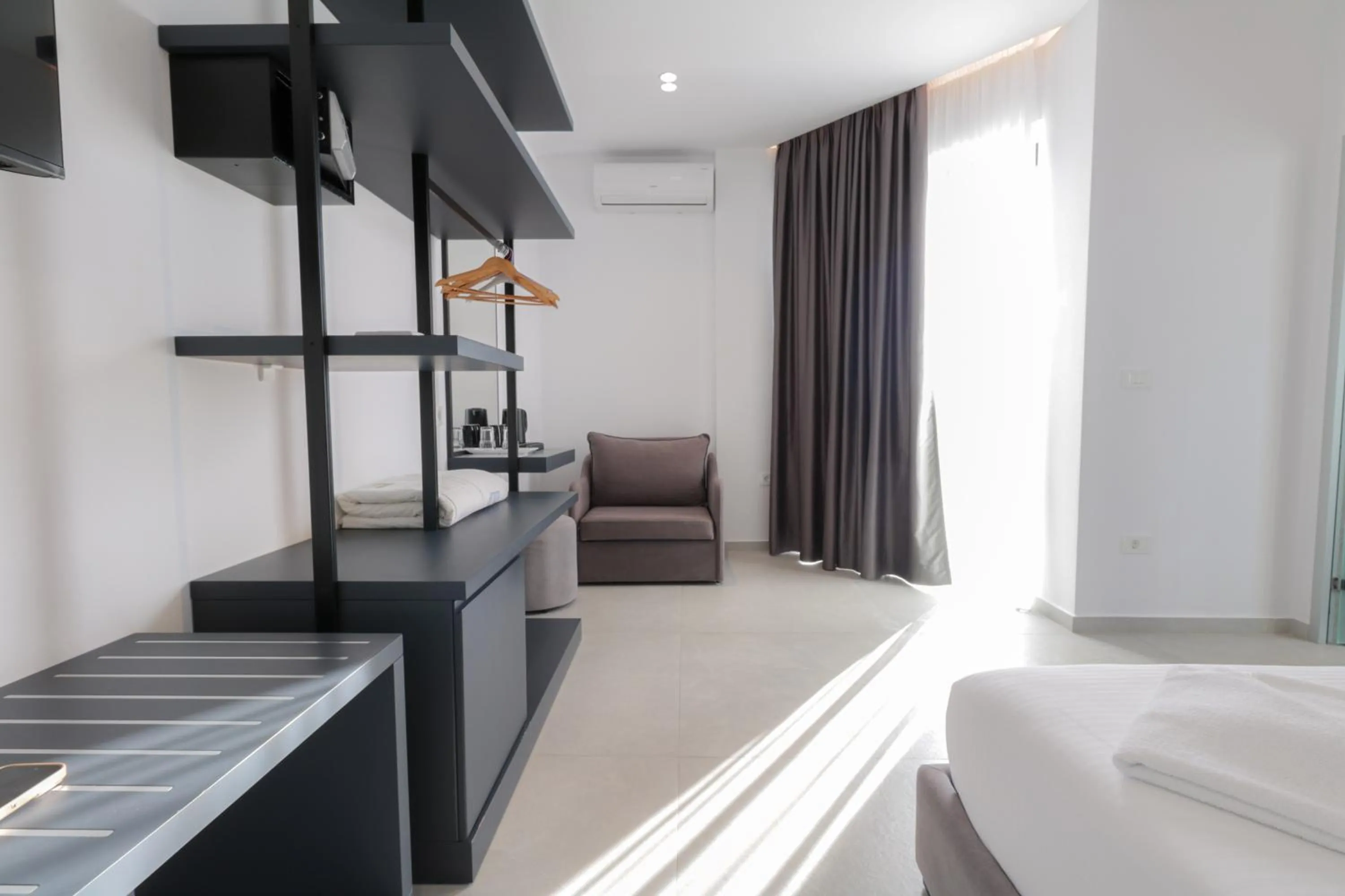 Bed in Adele Hotel Ksamil