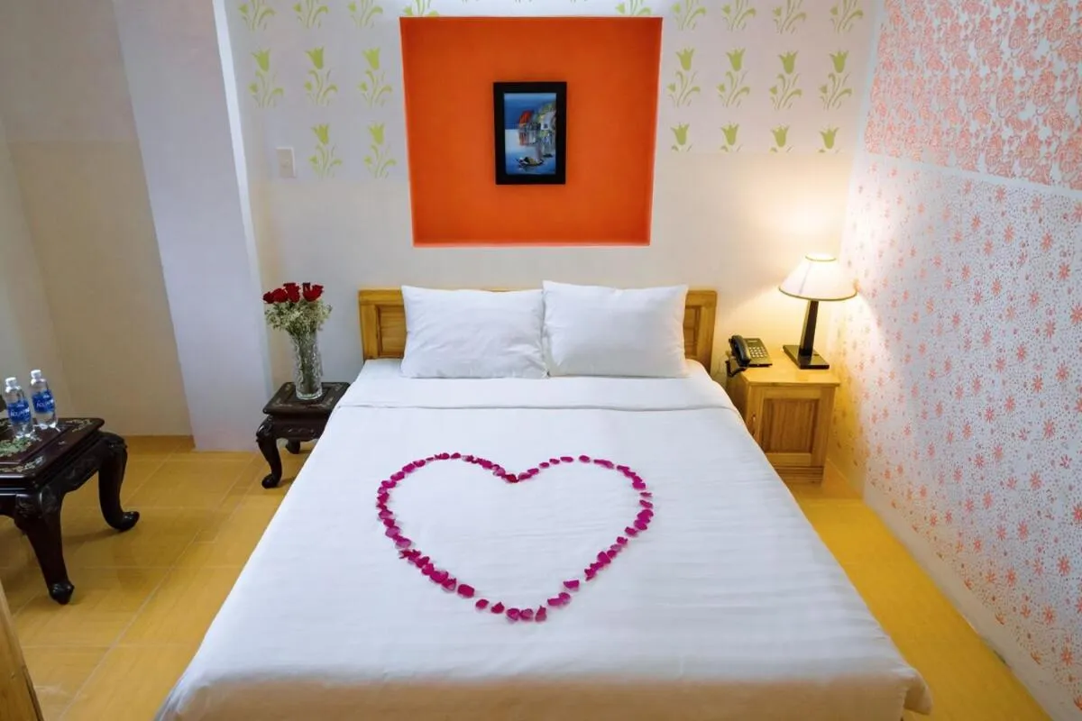 Bedroom, Bed in Cua Dai Beach Homestay