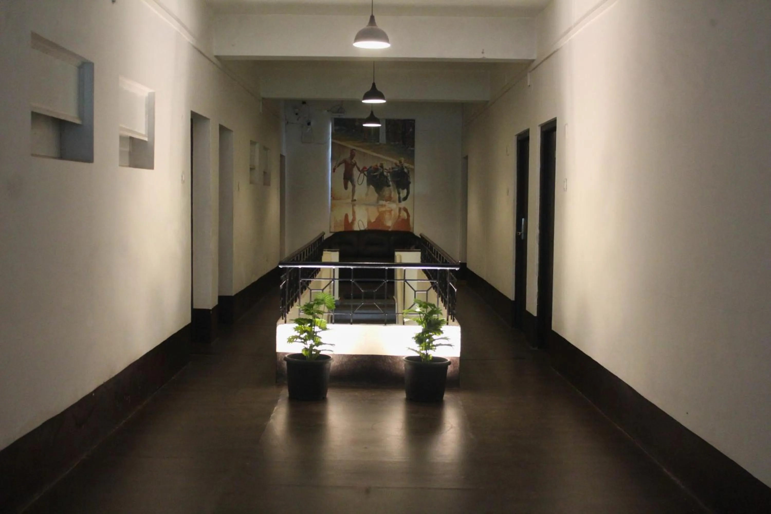 Lobby or reception in Udupi Comforts