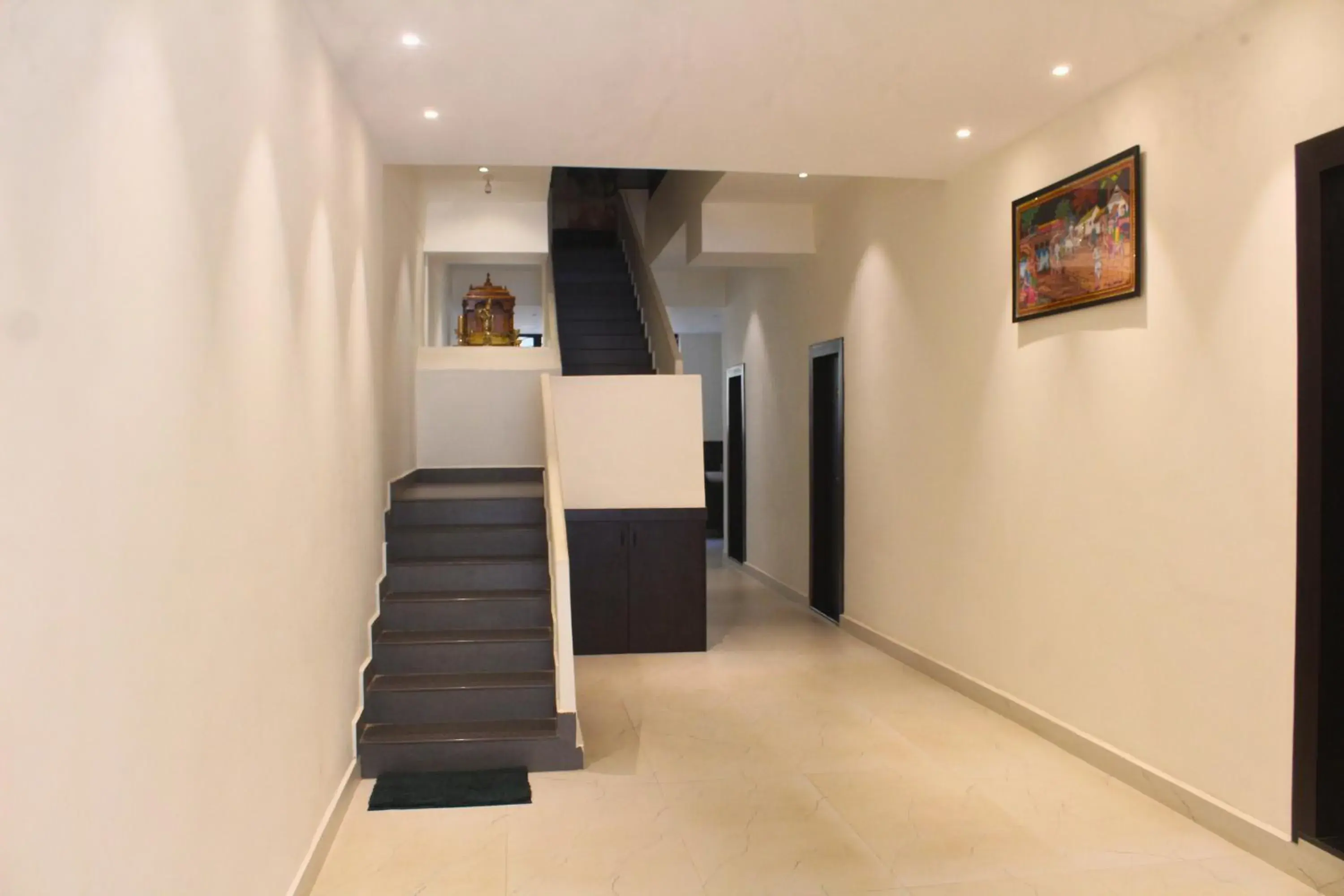 Lobby or reception in Udupi Comforts Lobby or reception in Udupi Comforts