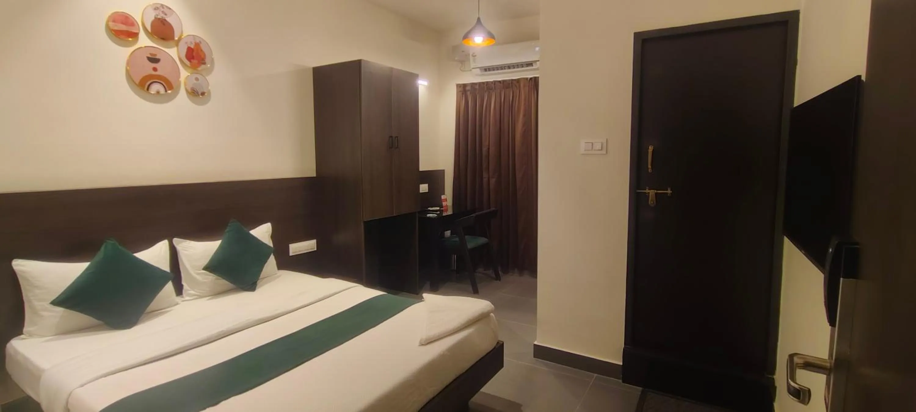 Bedroom, Bed in Udupi Comforts