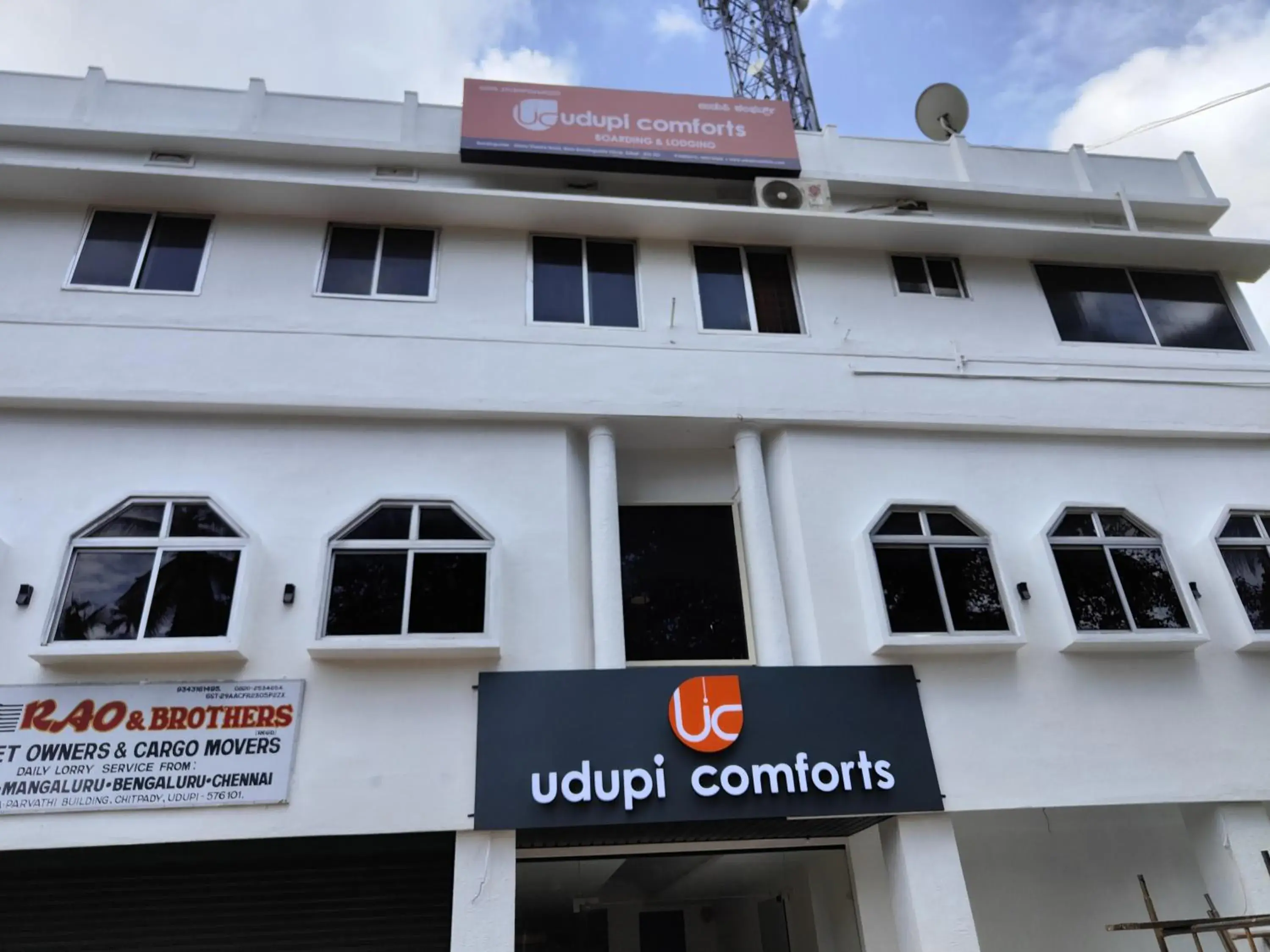 Property building in Udupi Comforts Property building in Udupi Comforts