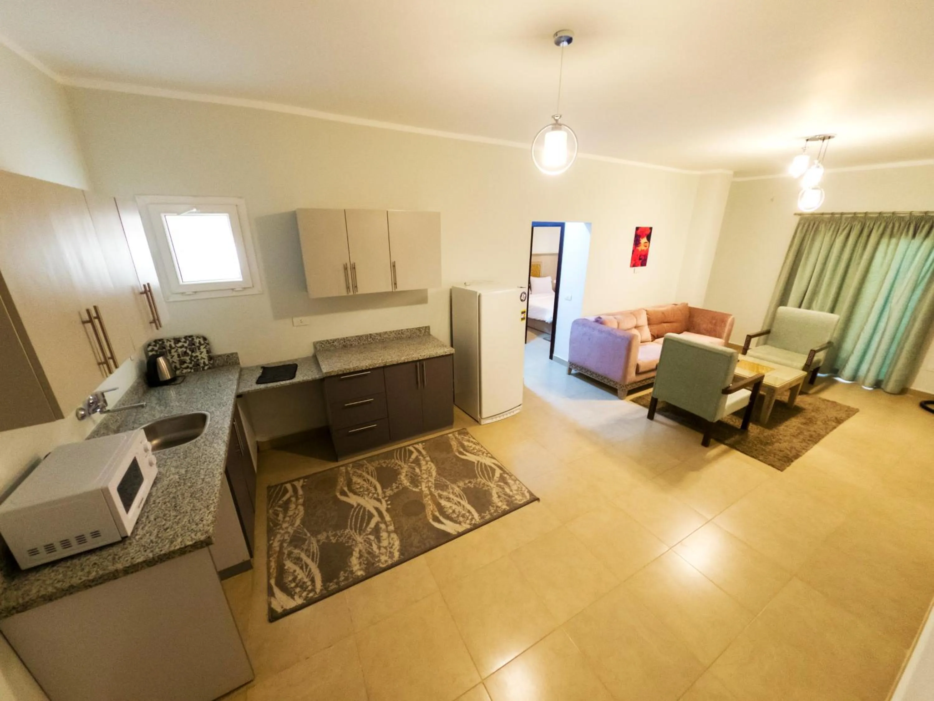 Kitchen or kitchenette in Blue Residence Dahab