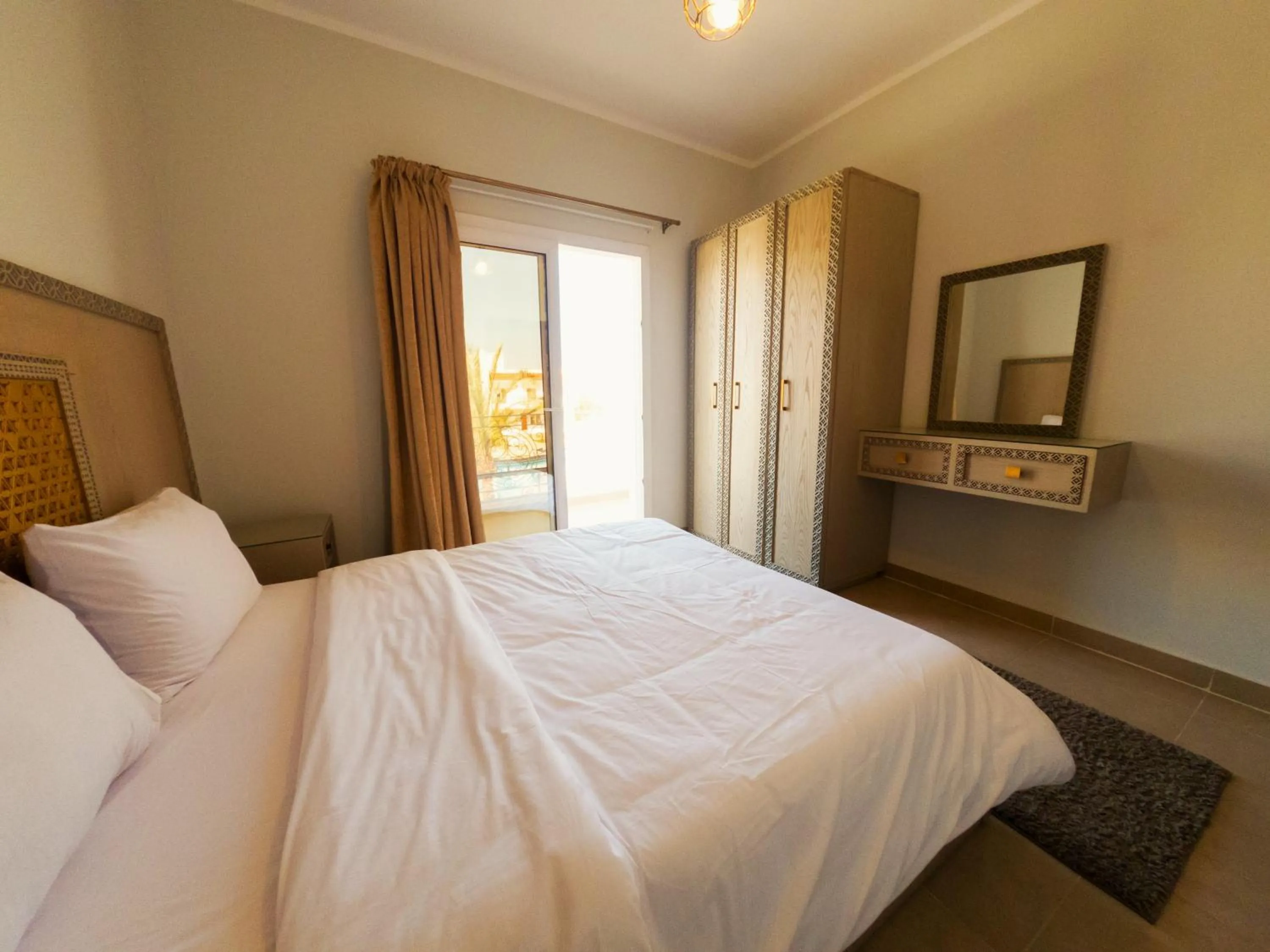 Bedroom, Bed in Blue Residence Dahab