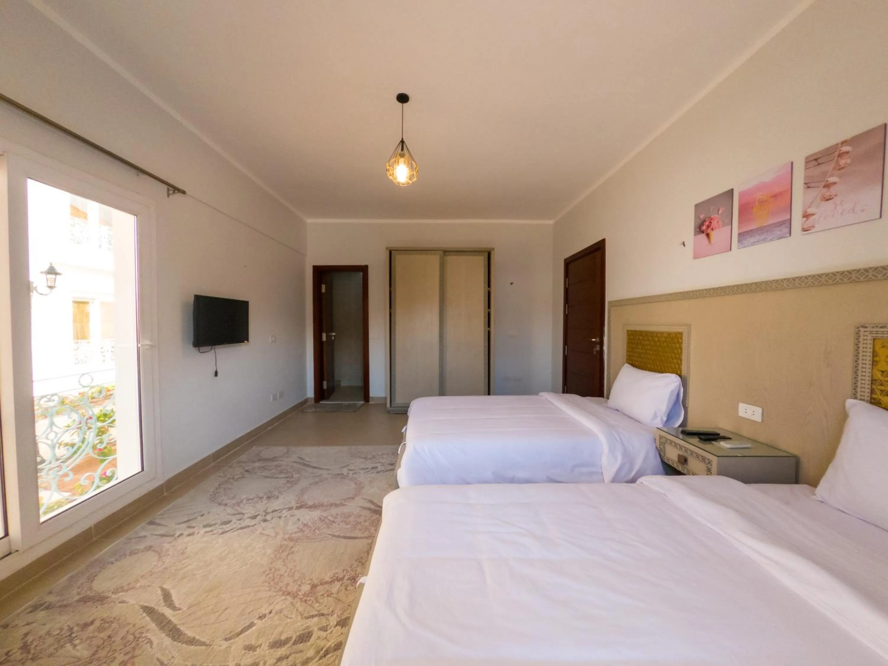 Bedroom, Bed in Blue Residence Dahab