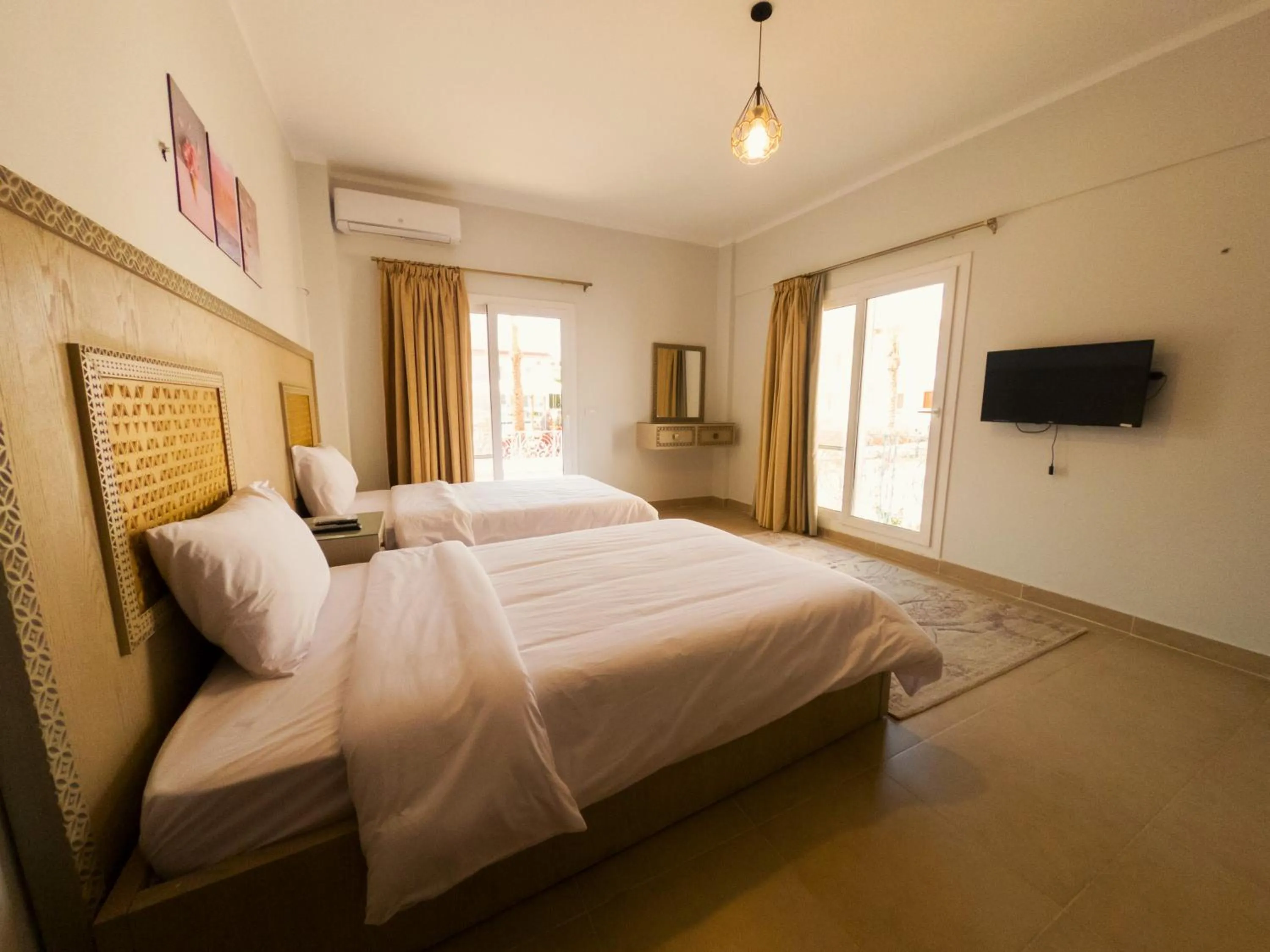 Bedroom, Bed in Blue Residence Dahab