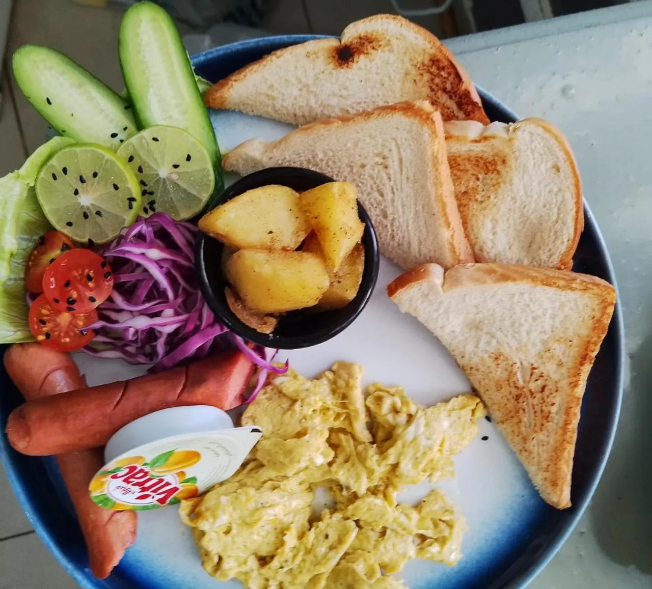 Breakfast in Blue Residence Dahab