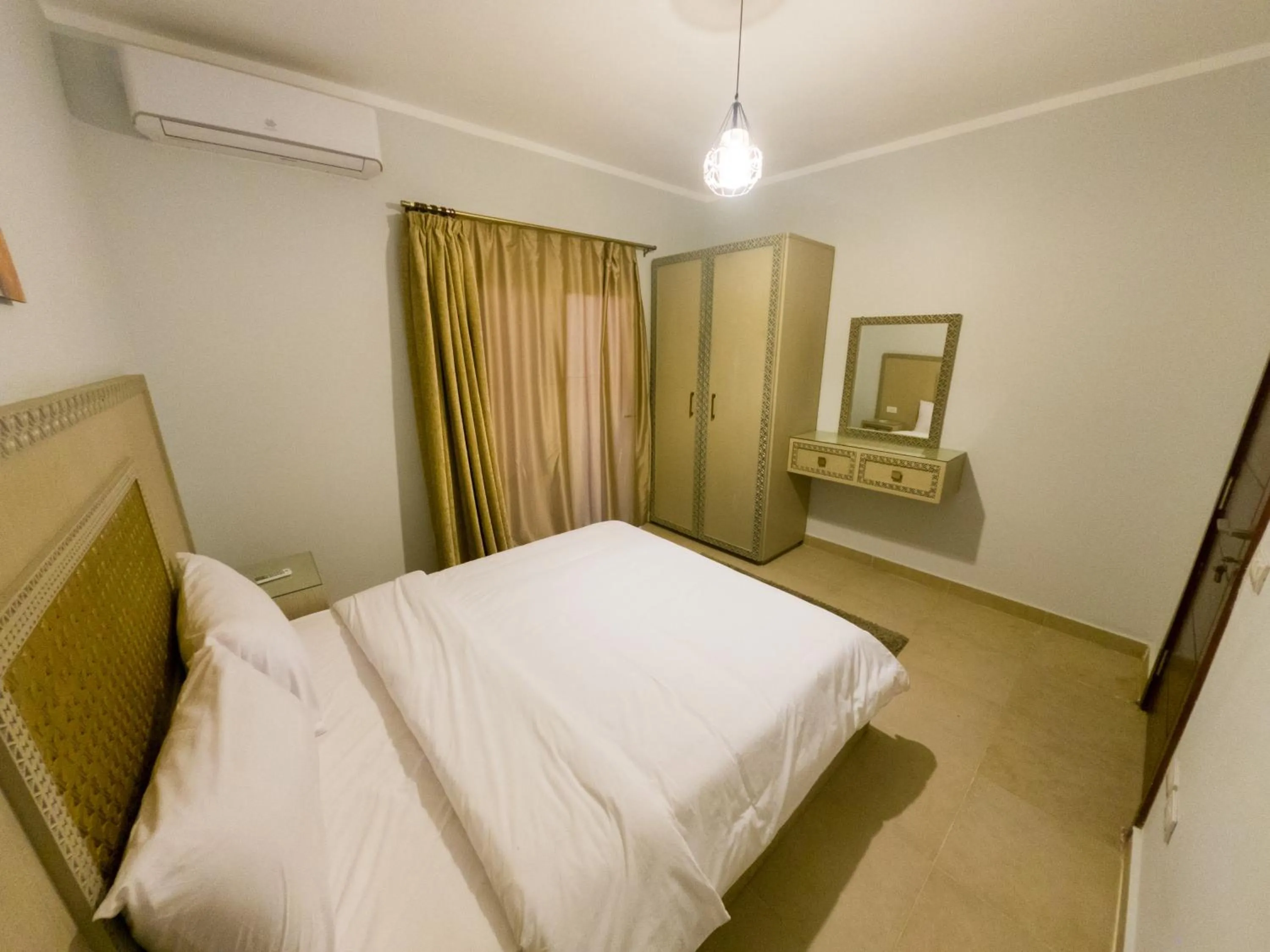 Bed in Blue Residence Dahab