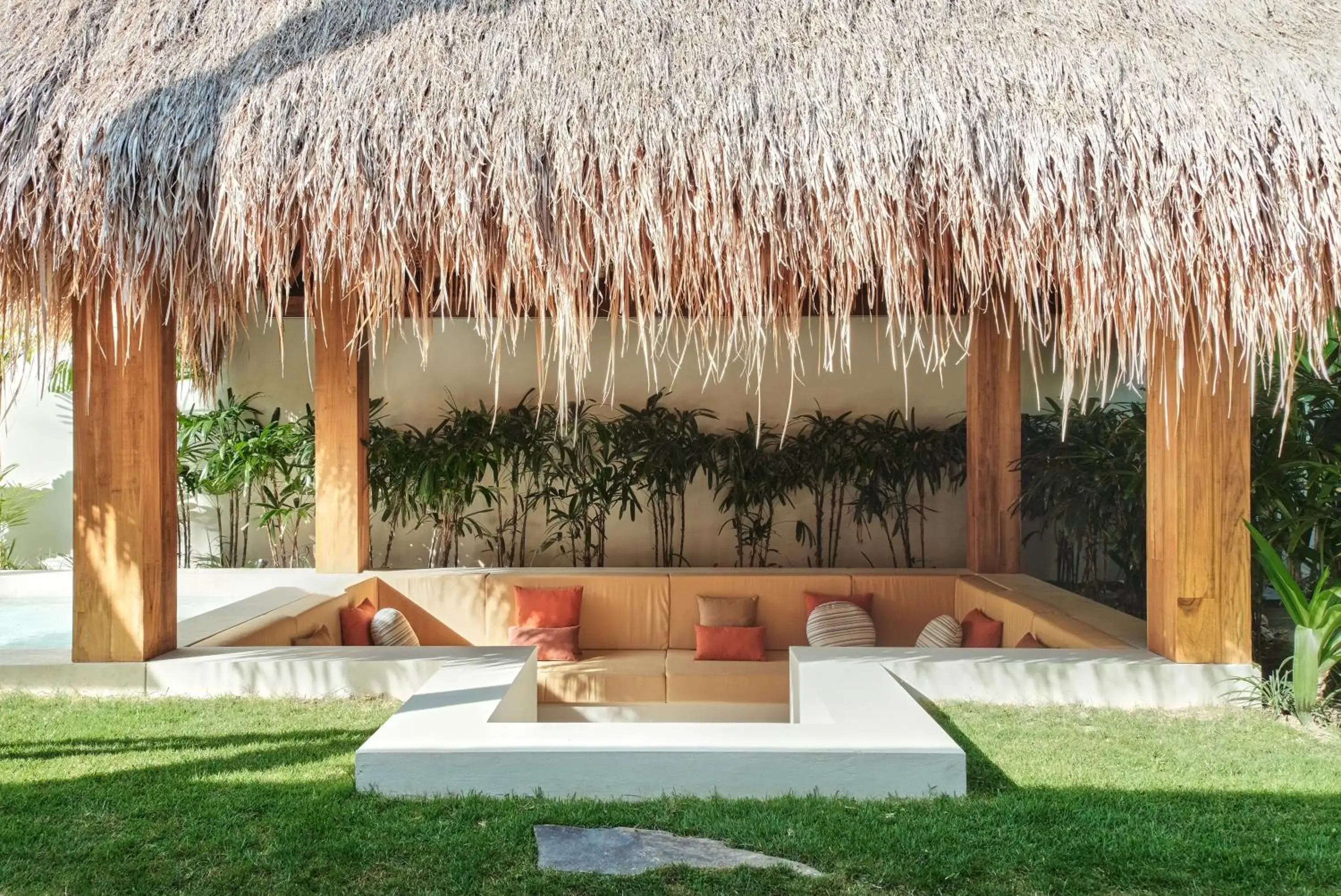 sunbed in Boni Beach Villas sunbed in Boni Beach Villas