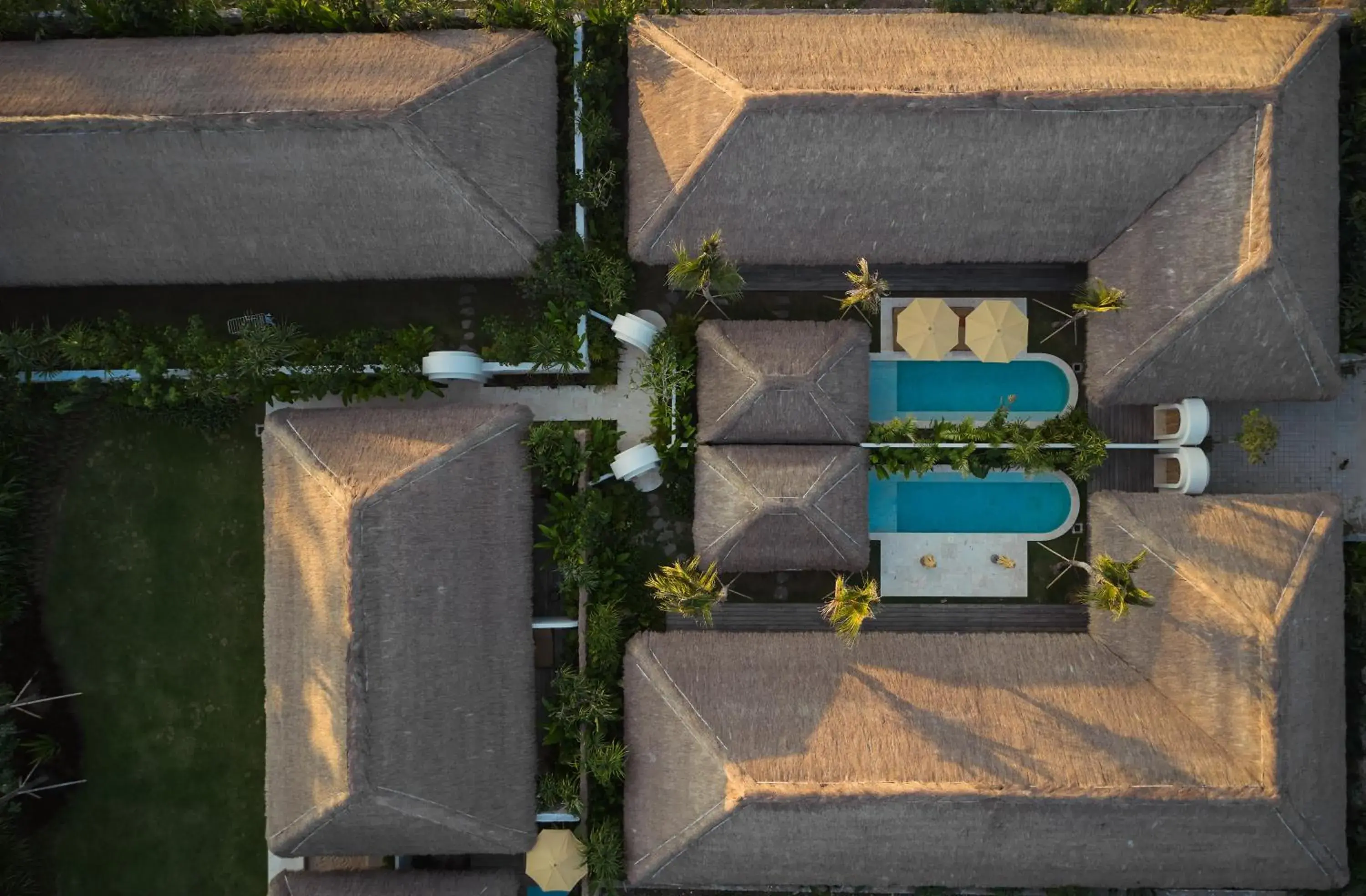 Bird's eye view in Boni Beach Villas Bird's eye view in Boni Beach Villas