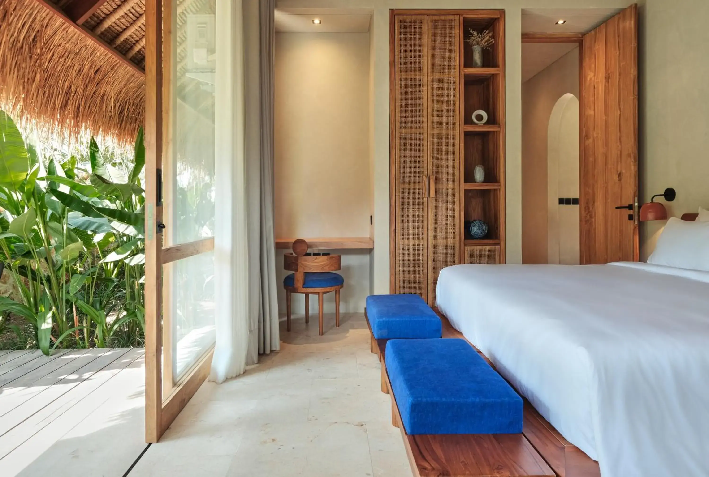 Bedroom, Bed in Boni Beach Villas Bedroom, Bed in Boni Beach Villas