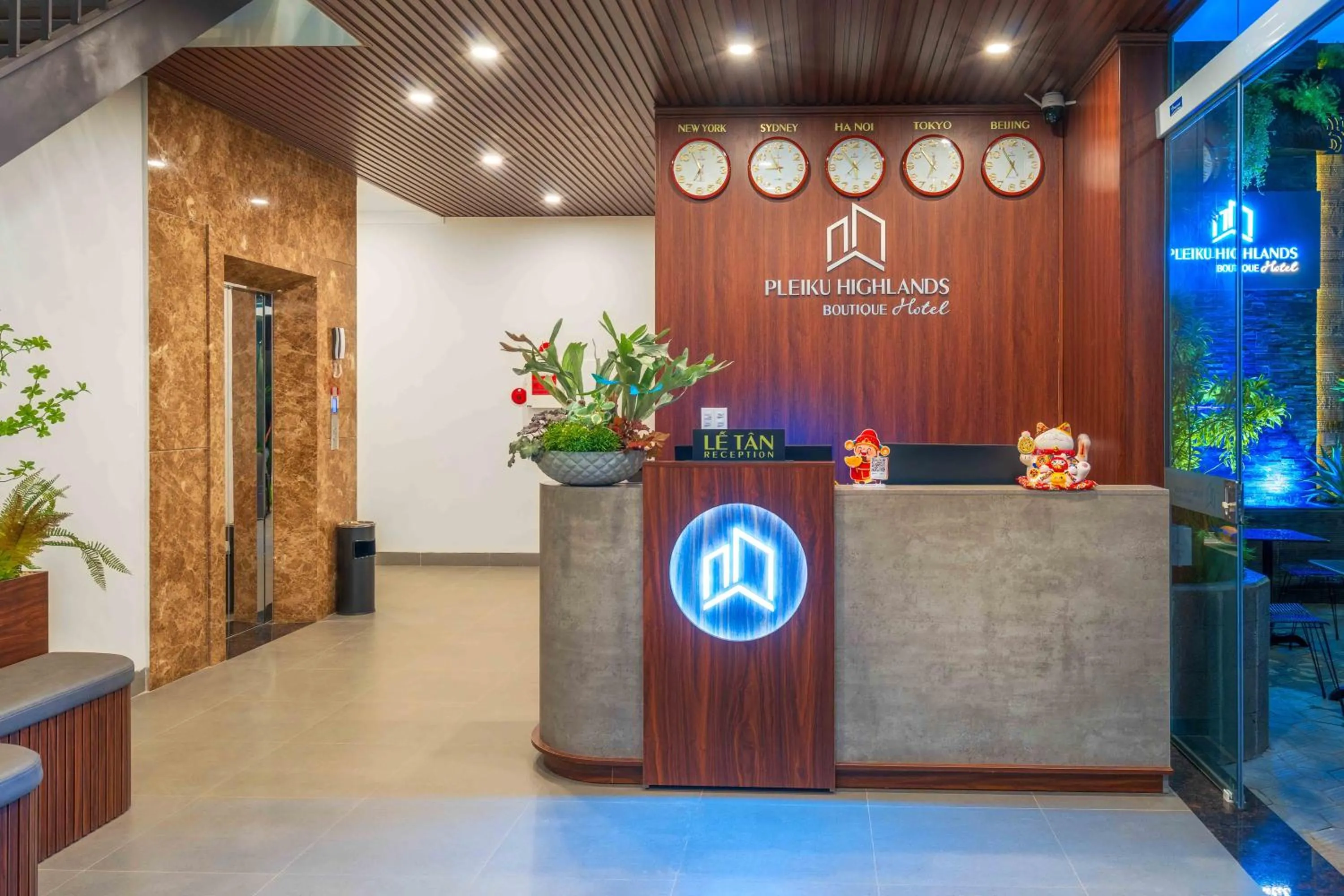 Lobby or reception in PLEIKU HIGHLANDS BOUTIQUE HOTEL