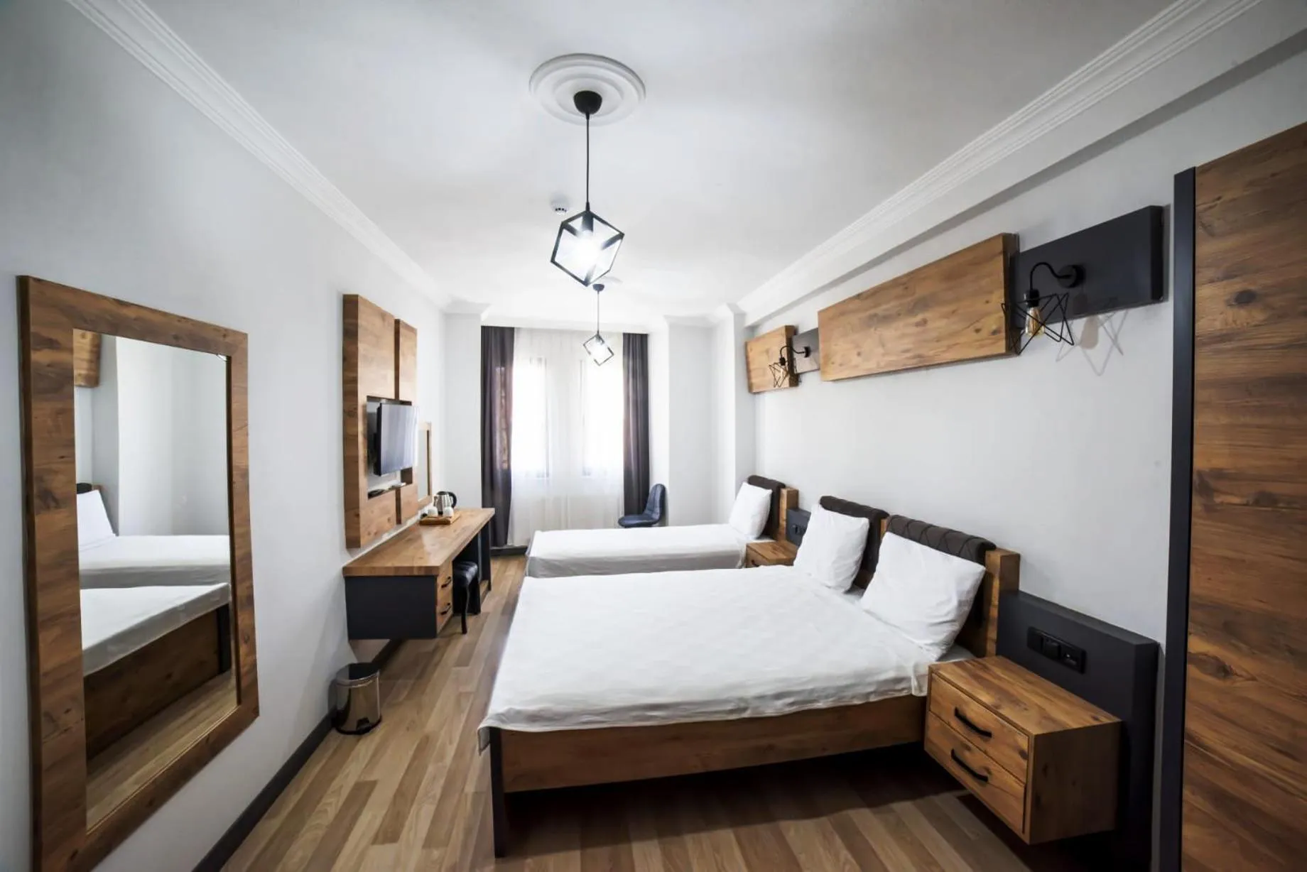 Bed in İmroz Adali's Hotel