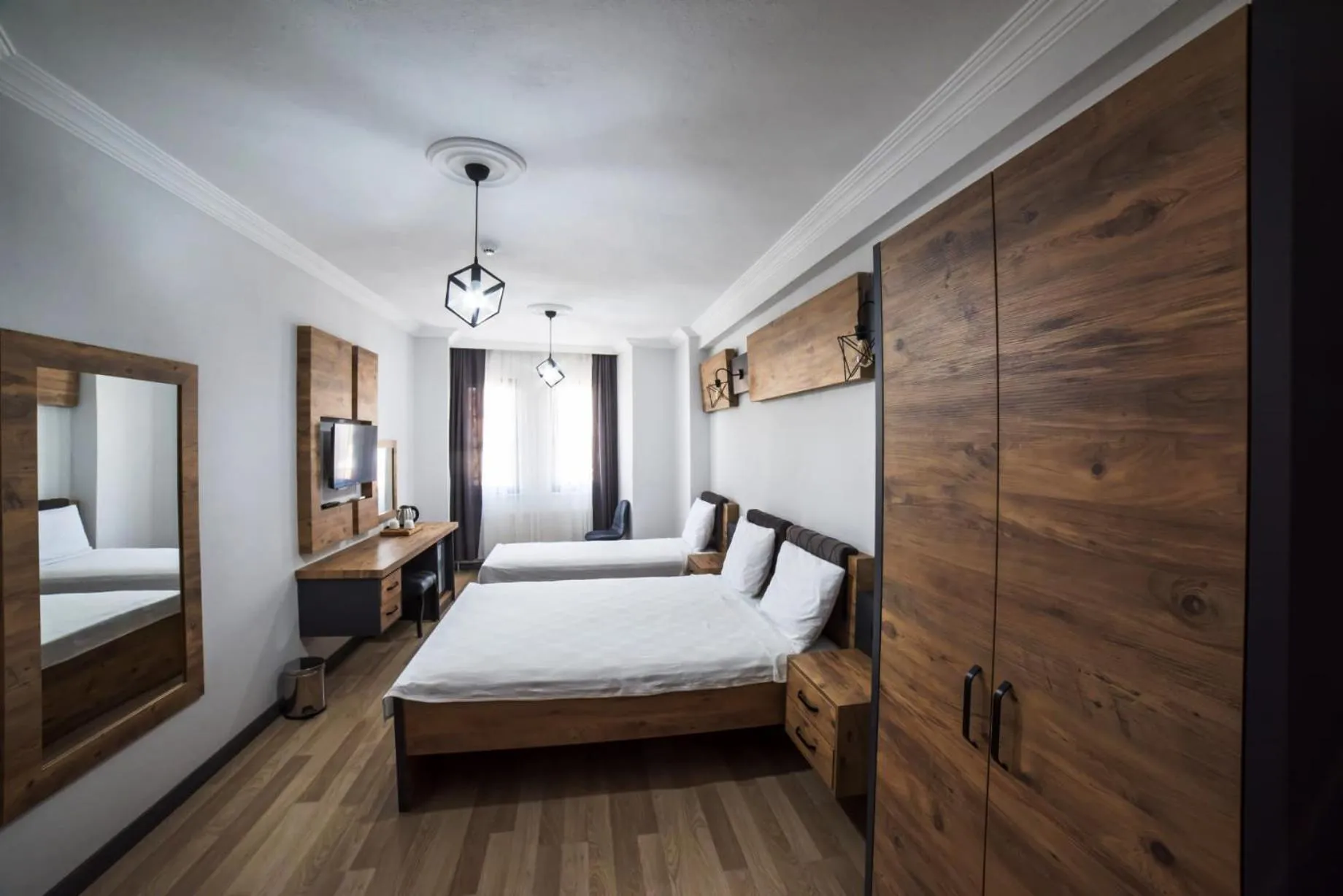 Bed in İmroz Adali's Hotel